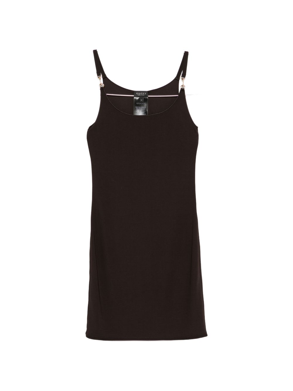 Gucci Horsebit Viscose Mini Dress