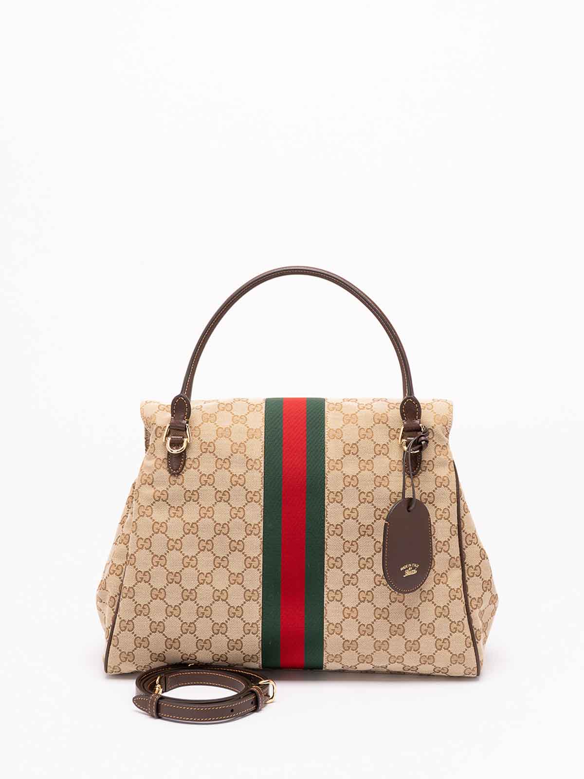 Gucci `Gucci Horsebit Web` Handbag