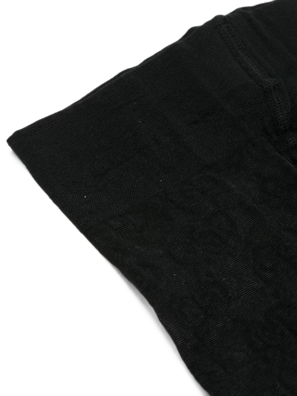 Gucci Lace Detail Leather Brief Black