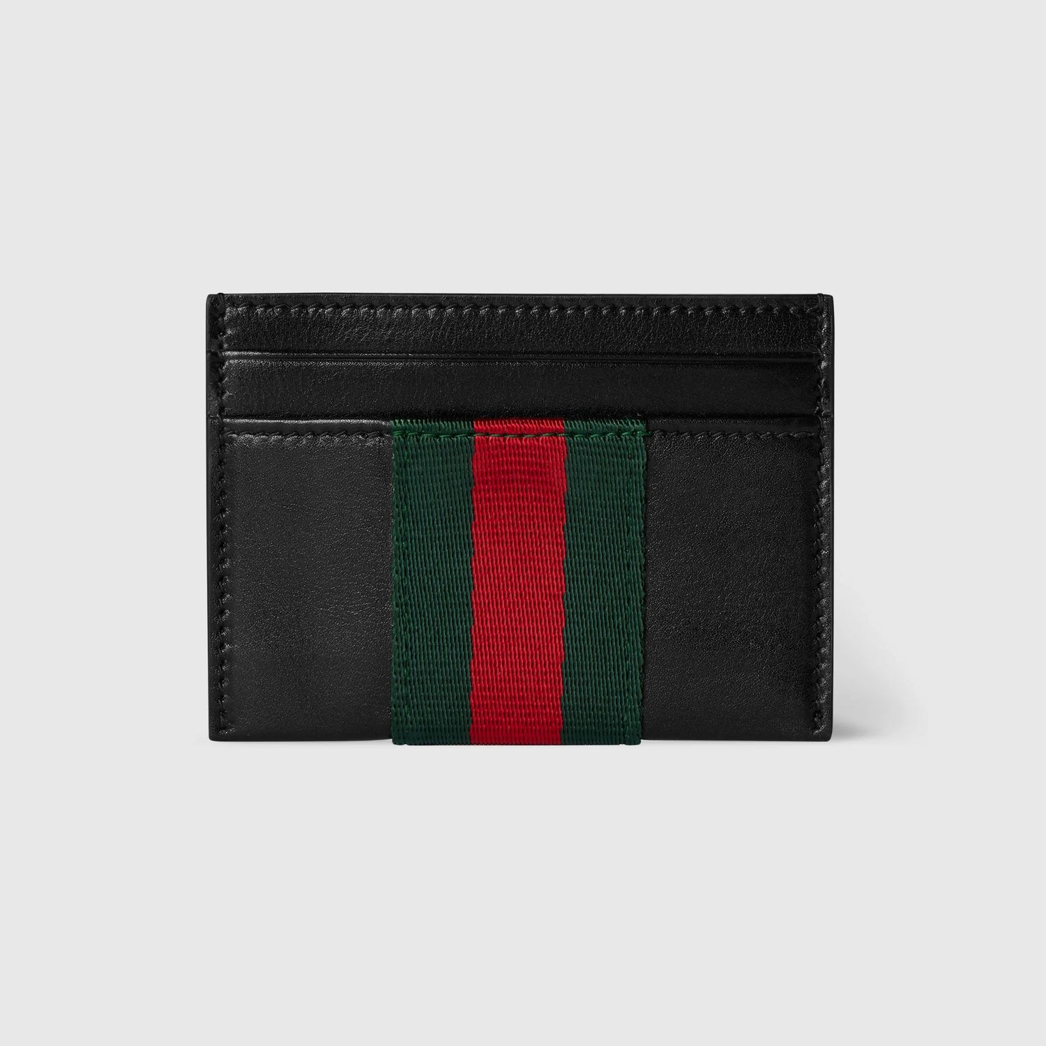 Gucci Logo Leather Card Holder