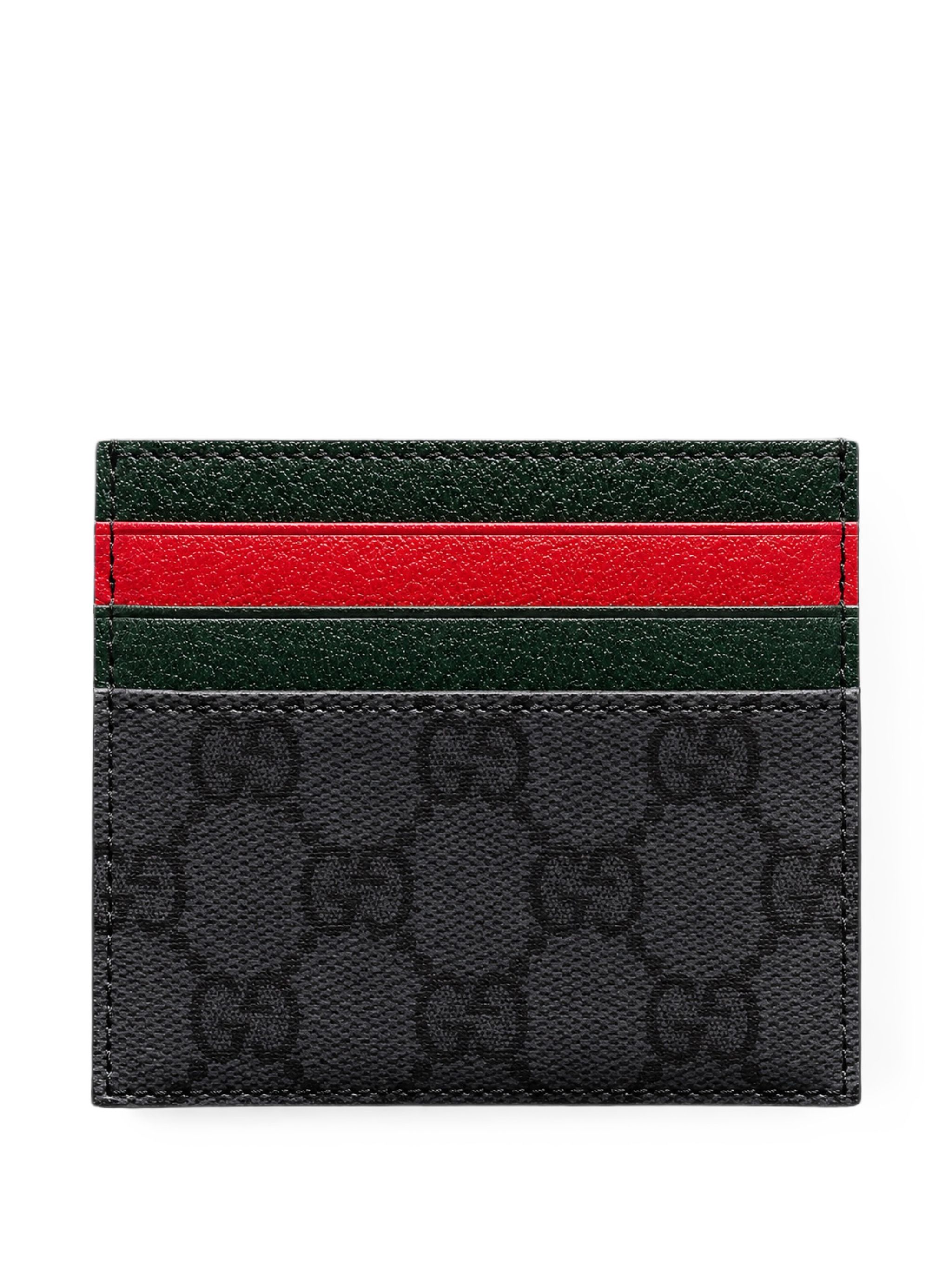 Gucci Primavera Leather Card Holder Black