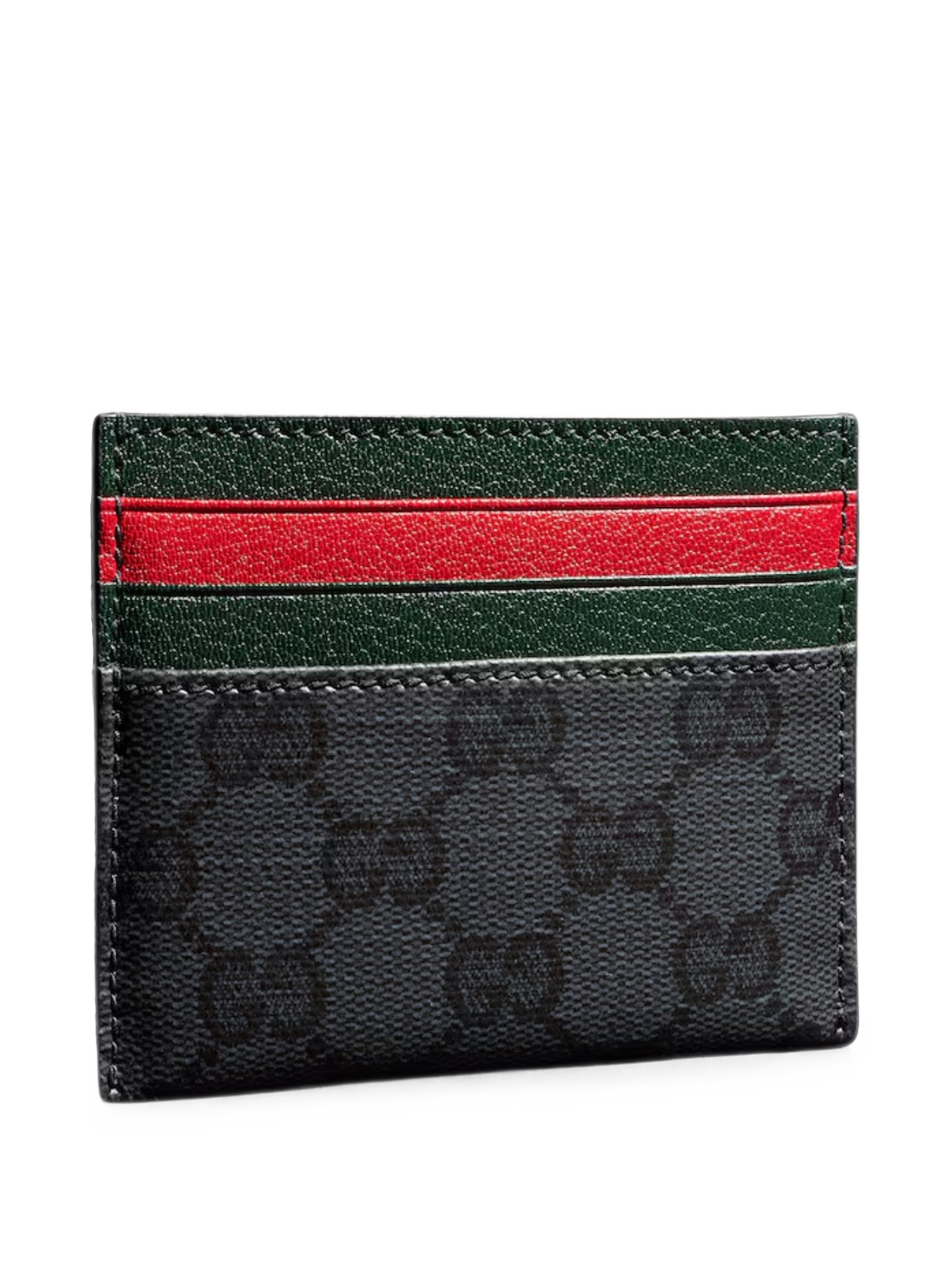 Gucci Primavera Leather Card Holder Black