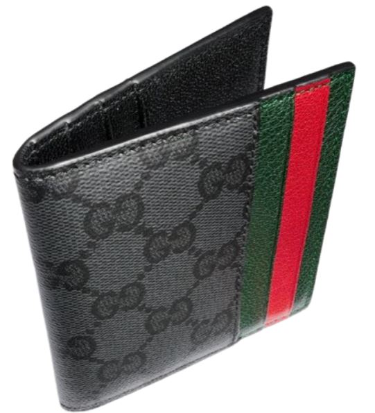 Gucci Primavera Leather Zip Wallet Black