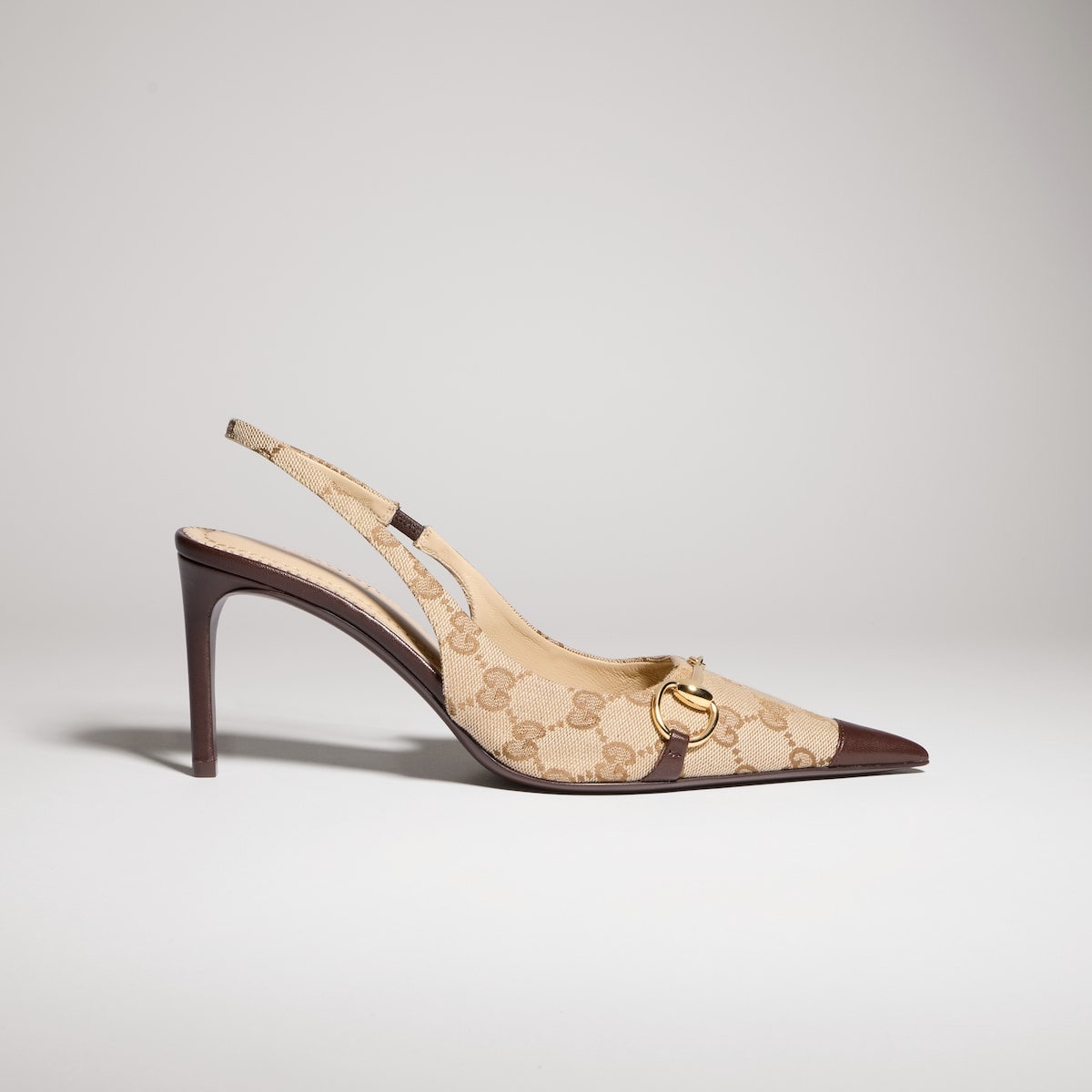 Gucci Princetown Leather Slipper Sand