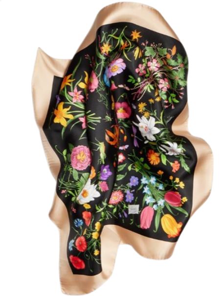 Gucci Reversible Gg Ophidia Silk Carré