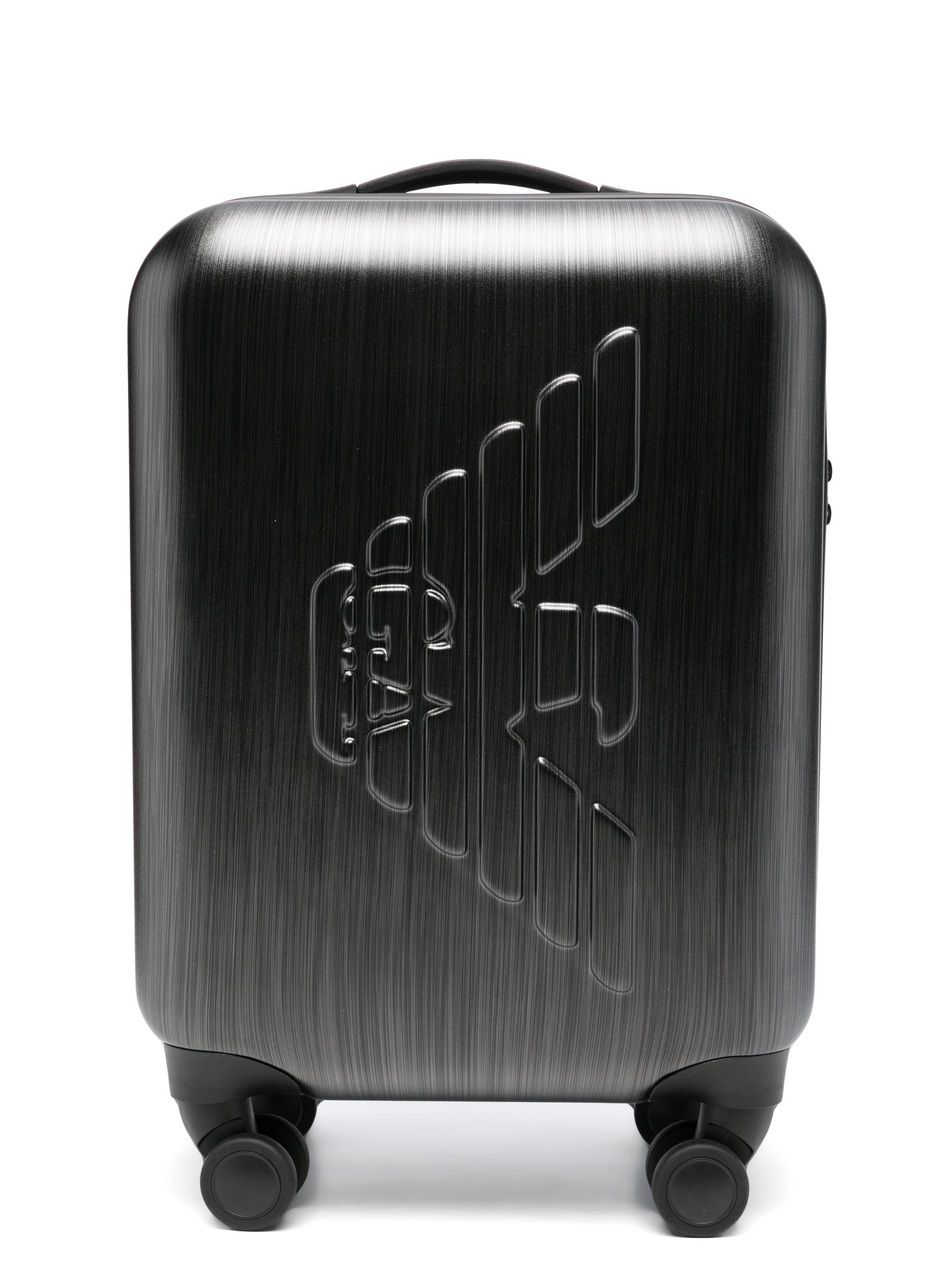 Emporio Armani Gunmetal Abs Trolley