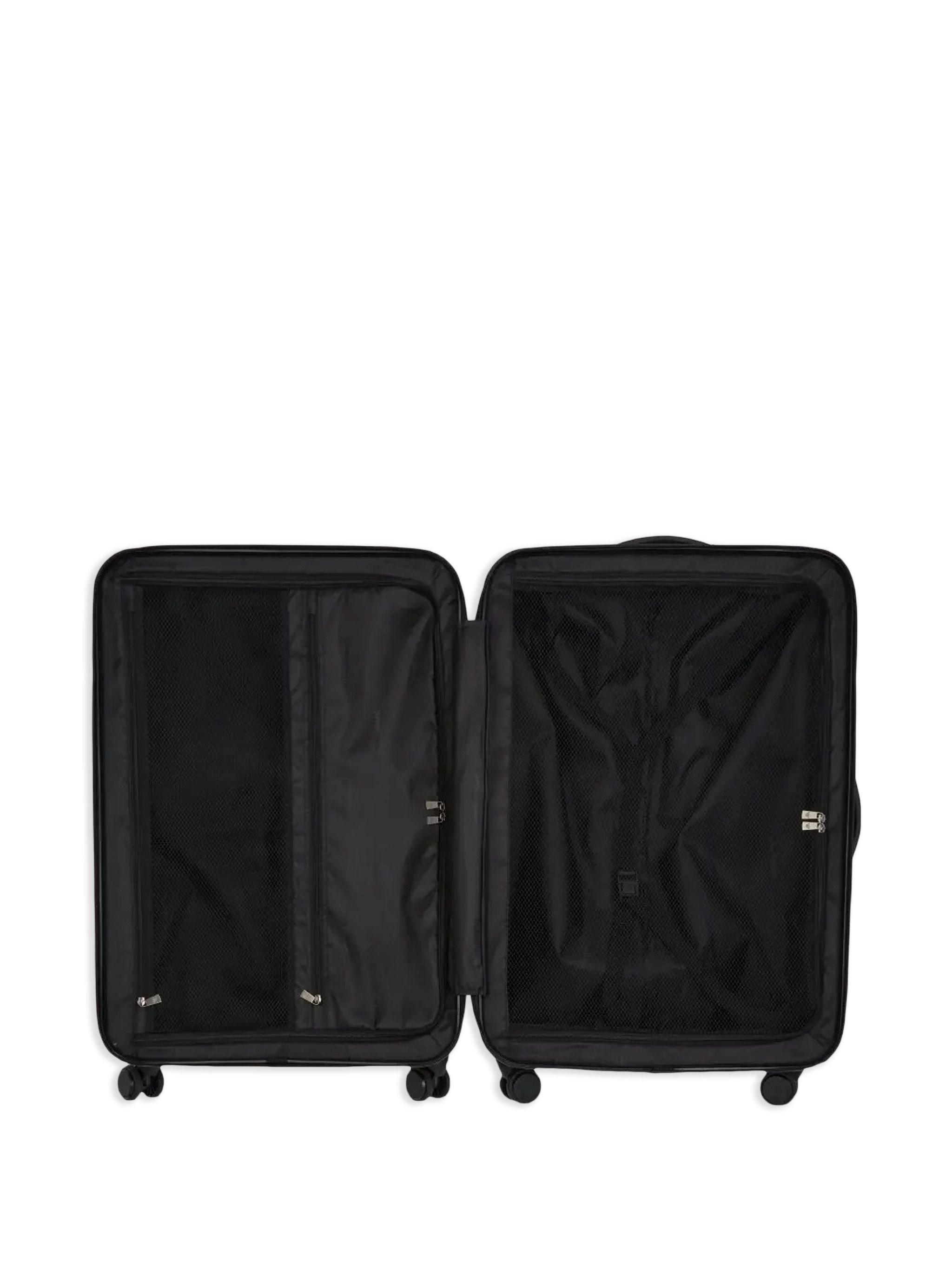Emporio Armani Gunmetal Abs Trolley