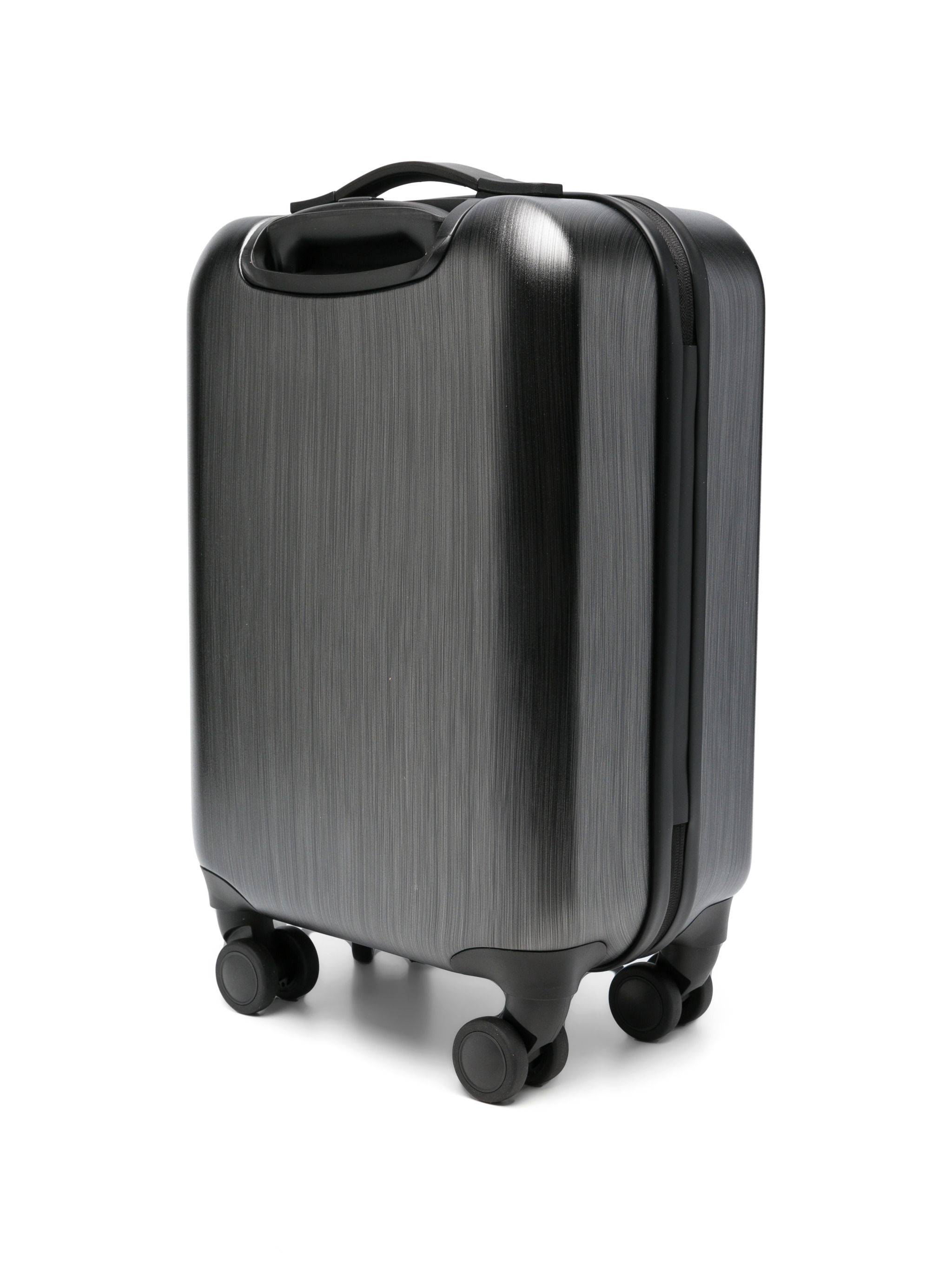 Emporio Armani Gunmetal Abs Trolley