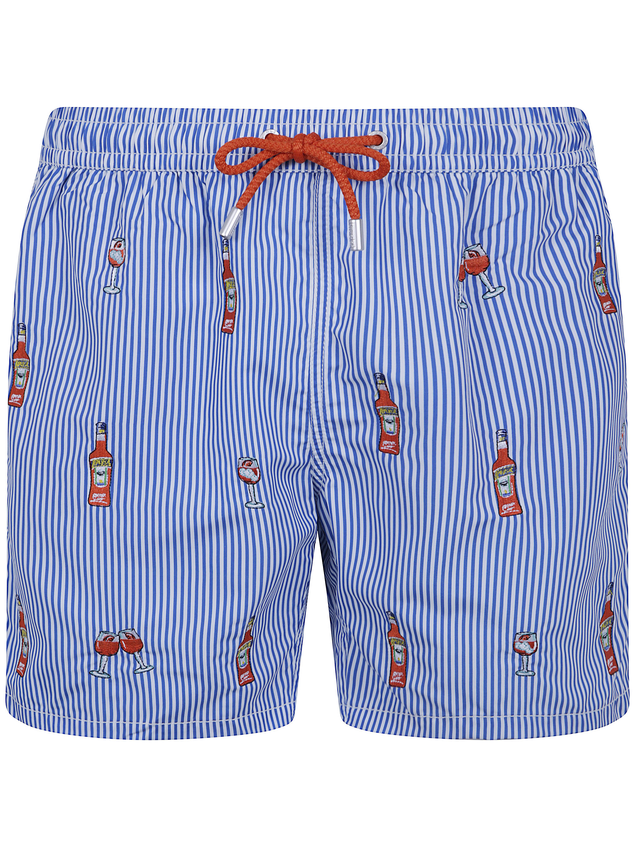 Mc2 Saint Barth "Gustavia" Embroidered Swim Short