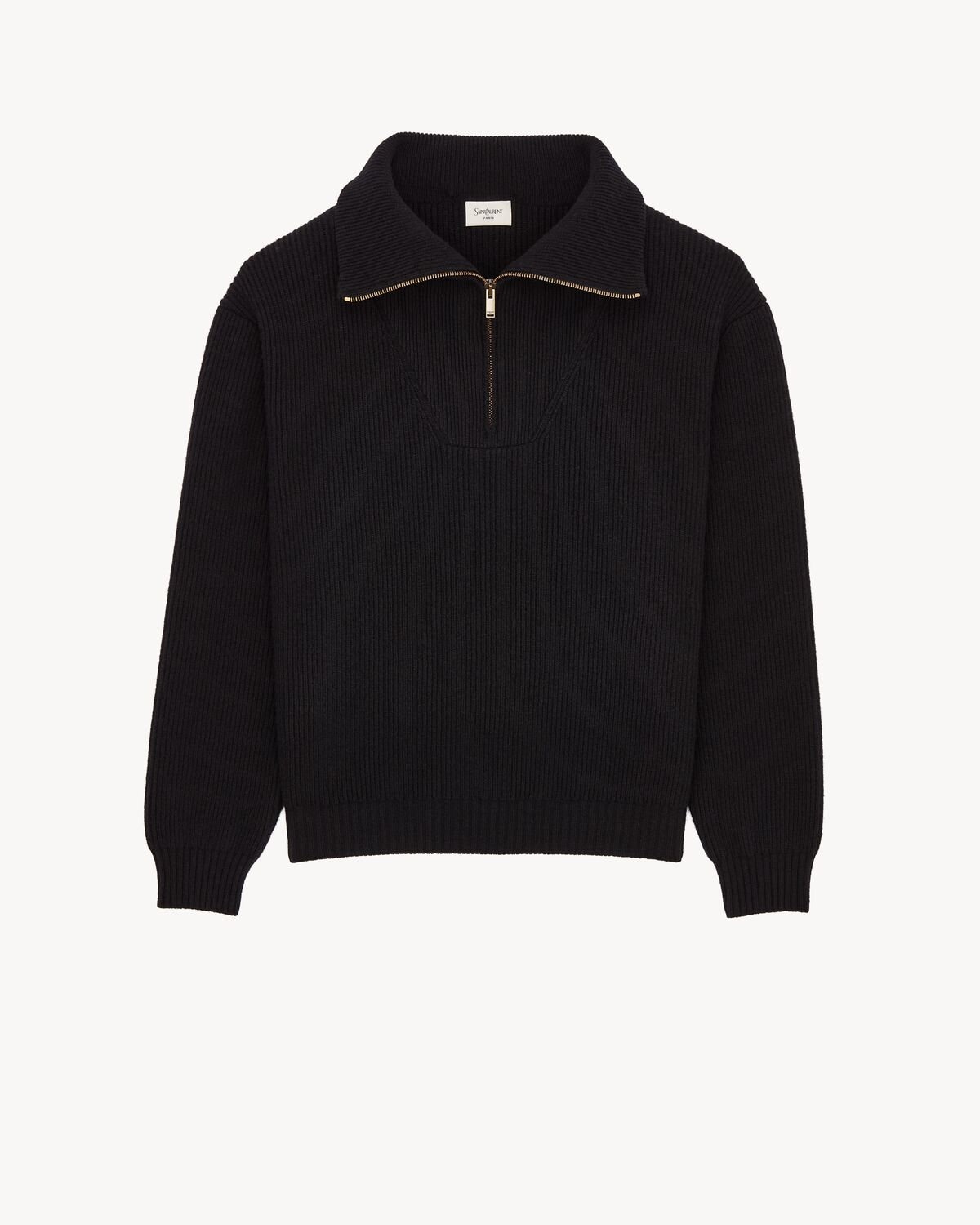 Saint Laurent Half-Zip Sweater