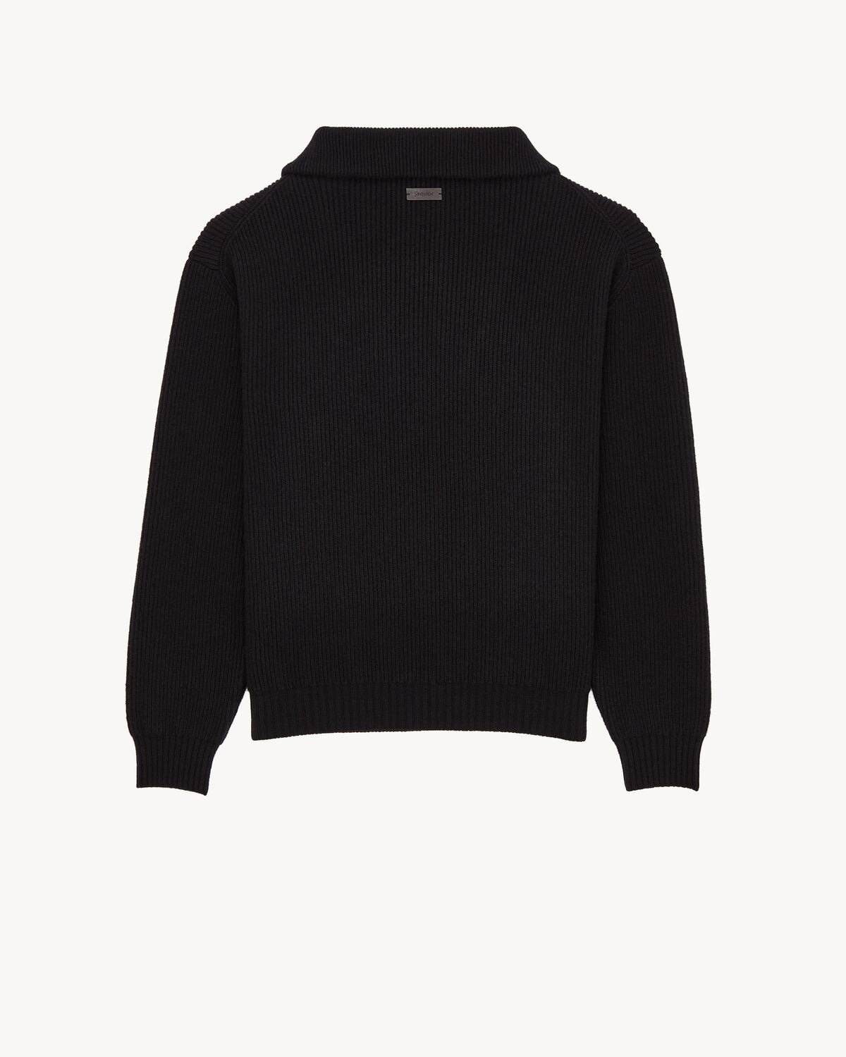 Saint Laurent Half-Zip Sweater