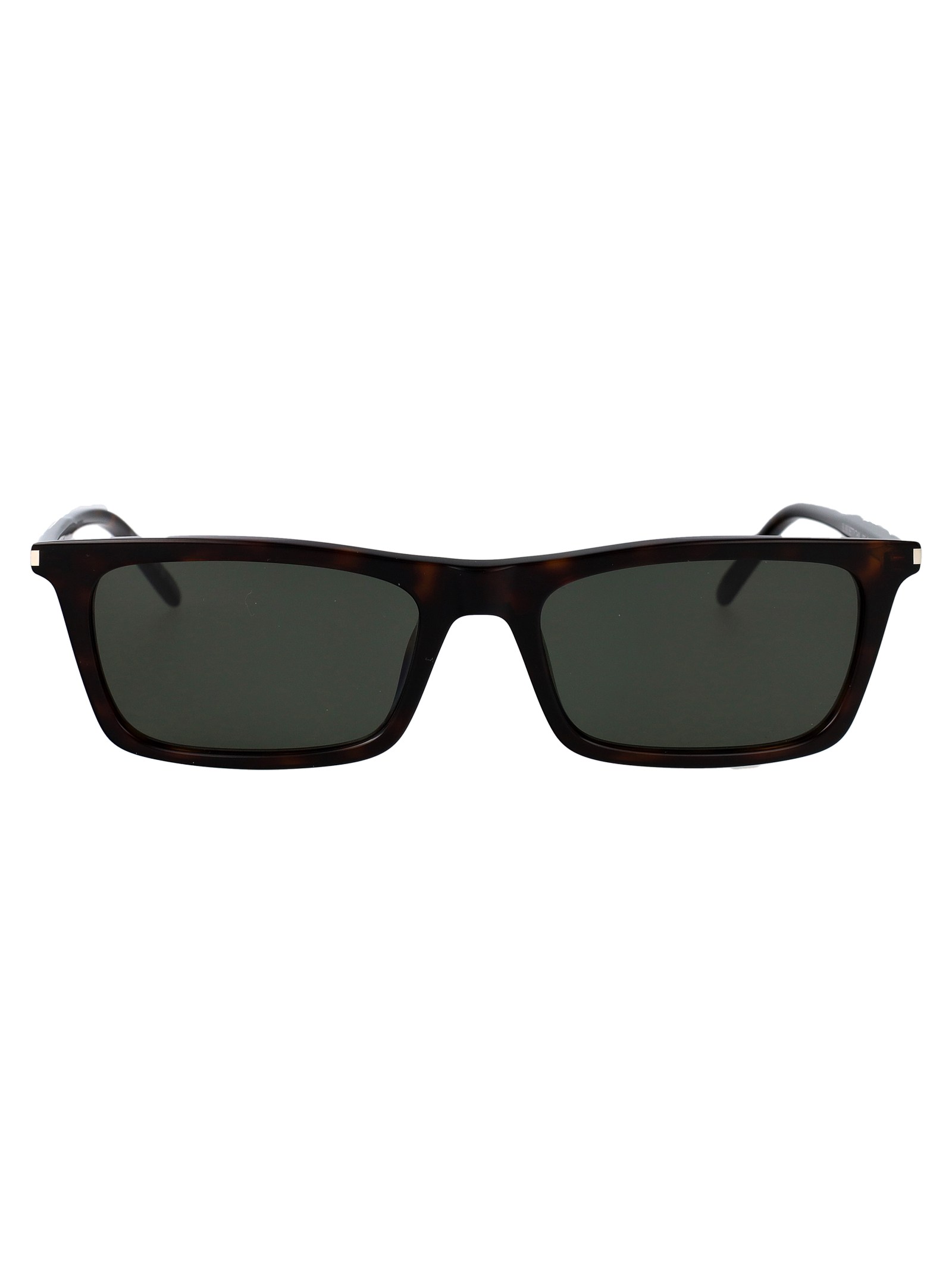 Saint Laurent Havana-Havana-Grey Acetate Sunglasses