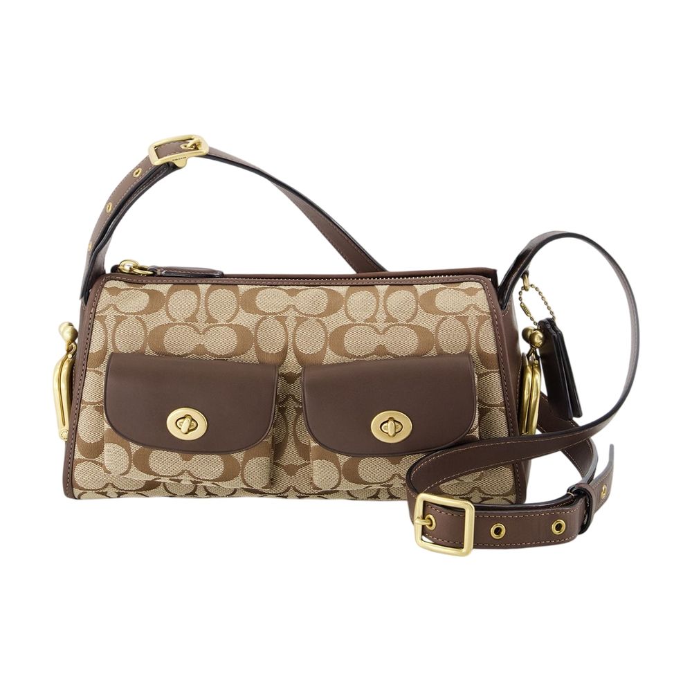 Coach "Haversack 27" Canvas Shoulder Bag