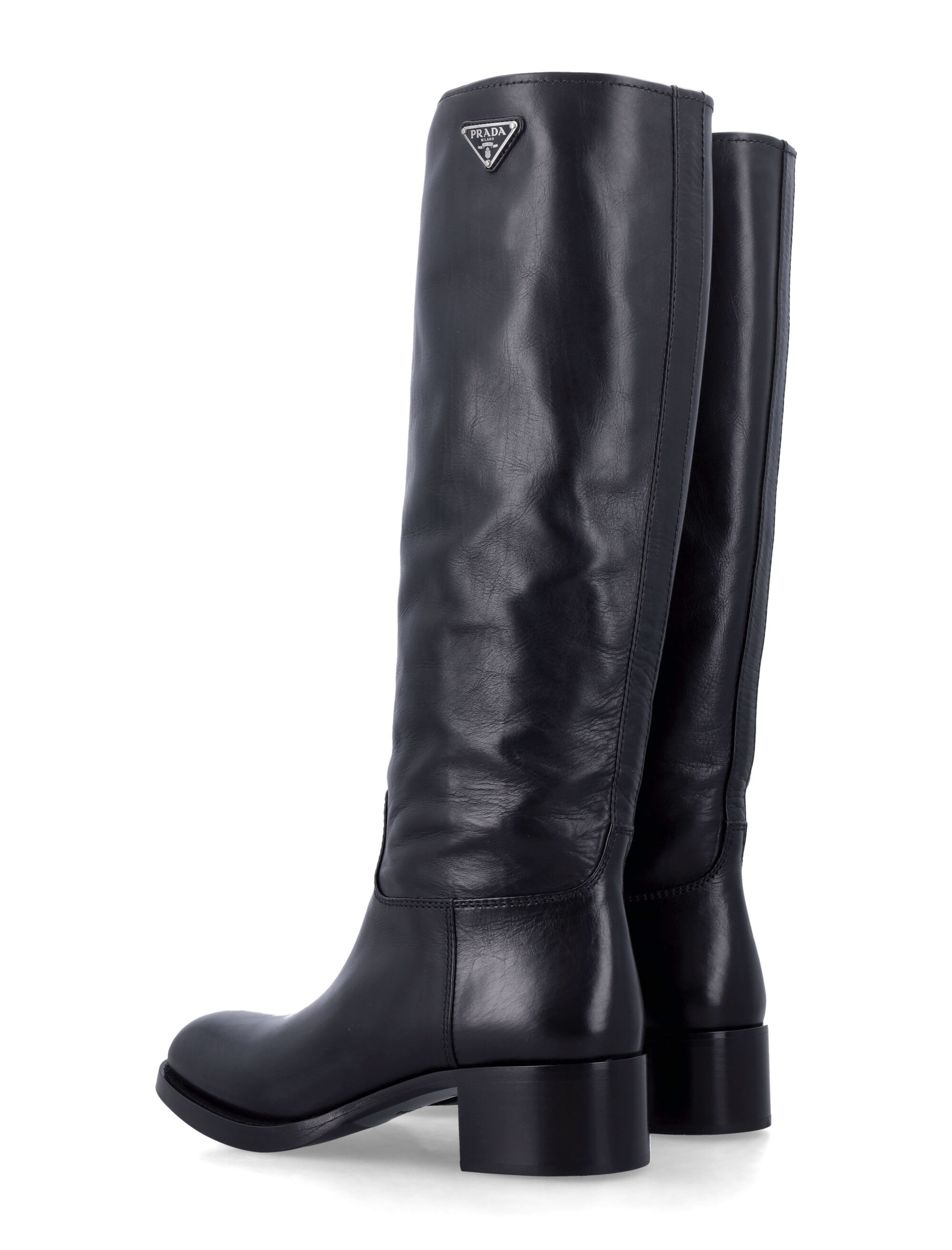 Prada High Boot Logo 40