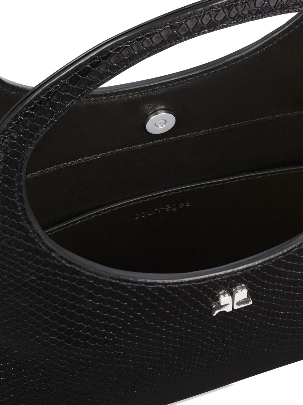 Courreges Courregès Holy Leather Shoulder Bag