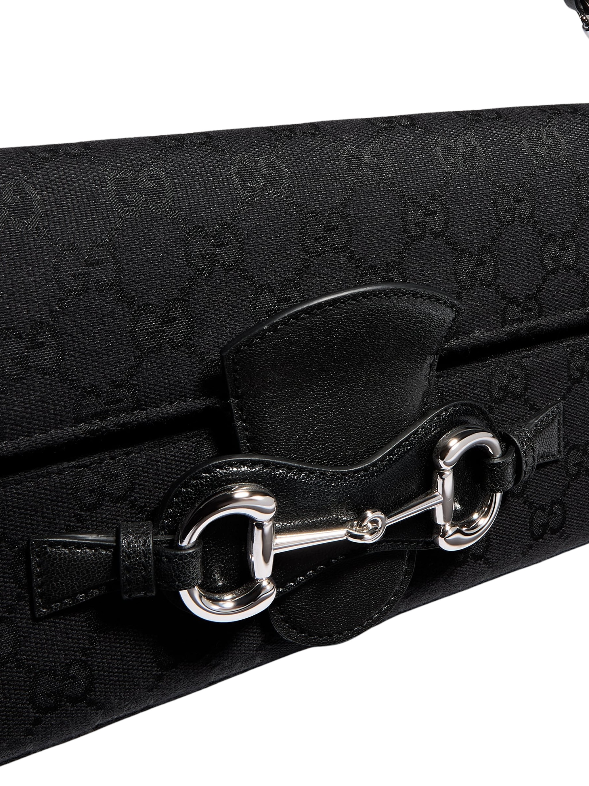 Gucci Horsebit Ristretto Medium Shoulder Bag