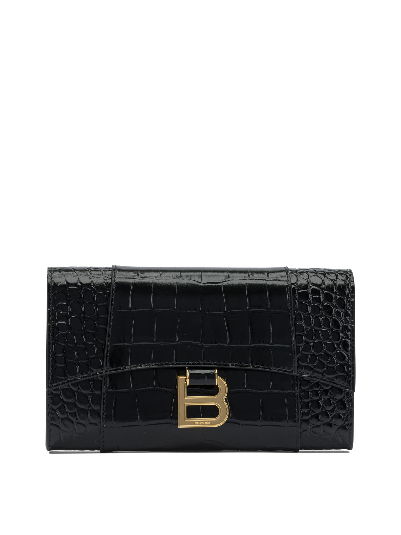 Balenciaga "Hourglass" Clutch Bag