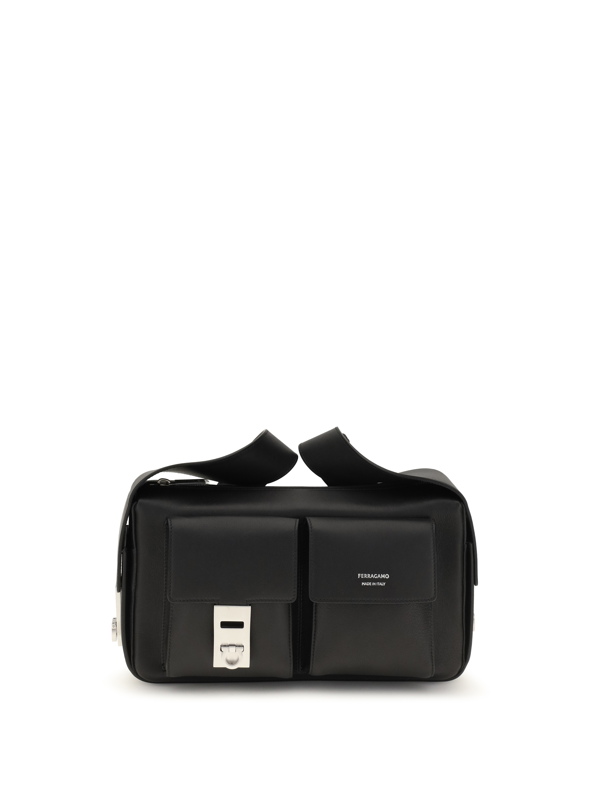 Ferragamo Hug Buckle Utility Shoulder Bag