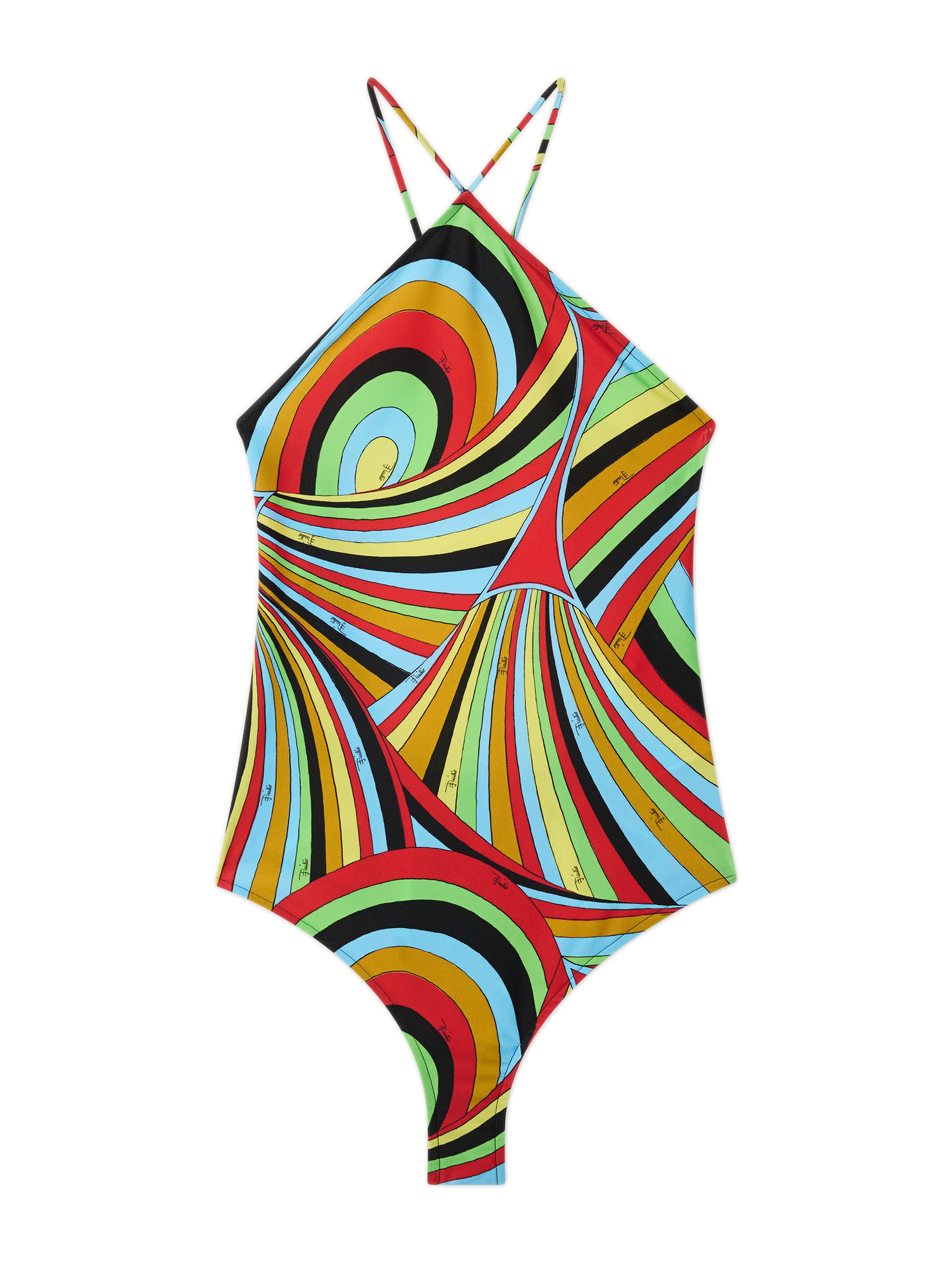 Emilio Pucci Iride Print Swimsuit