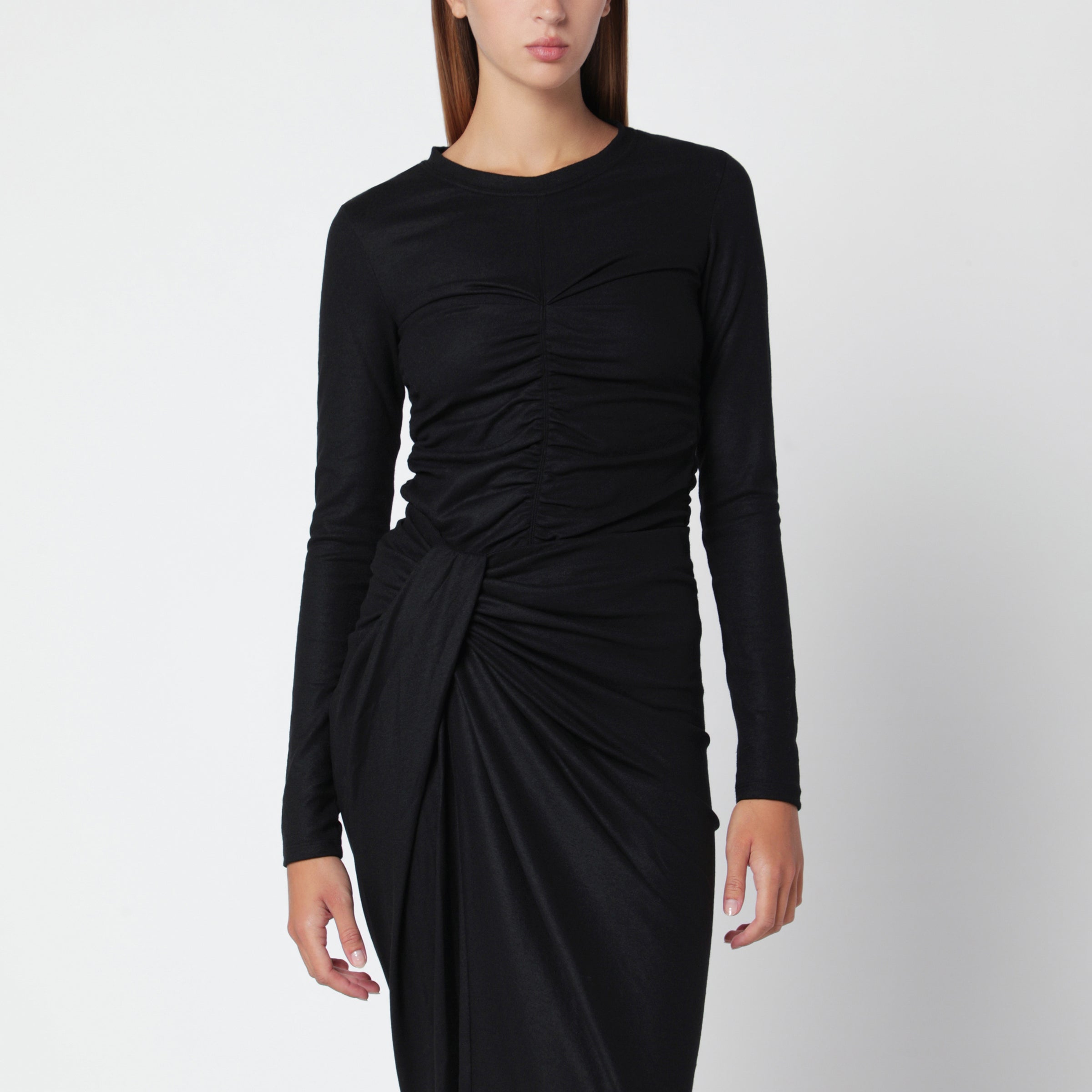 Isabel marant étoile Delesa Black Wool Jersey Top