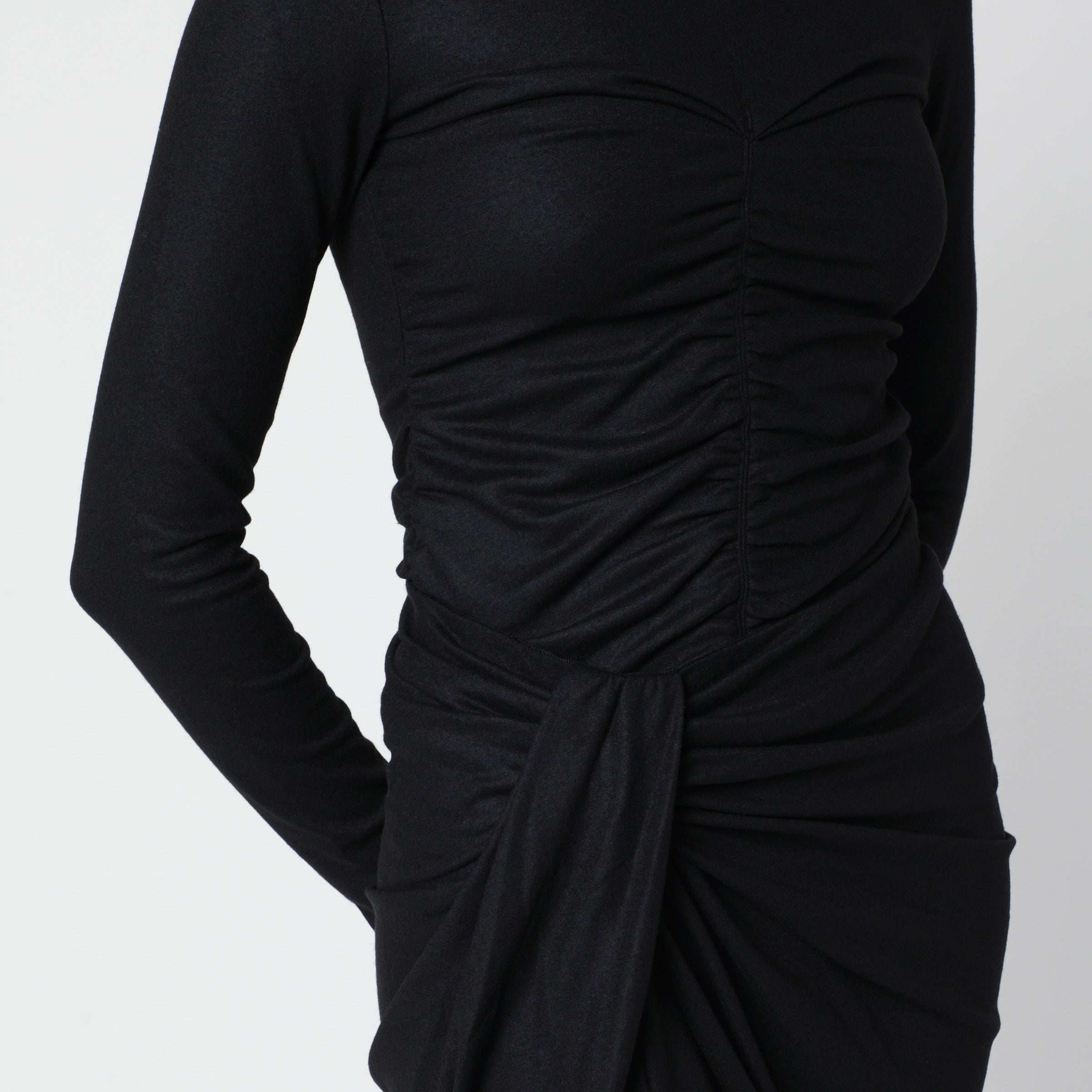 Isabel marant étoile Delesa Black Wool Jersey Top