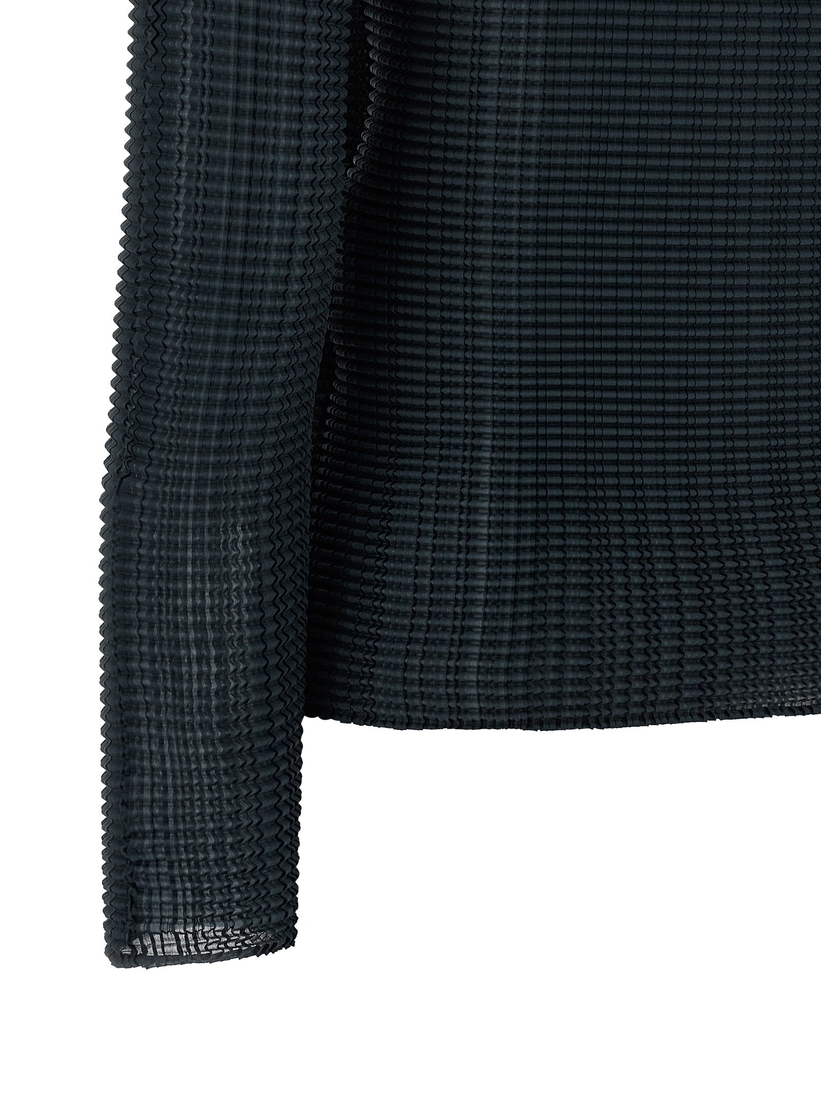 Issey Miyake 'Wooly Pleats-68' Blouse