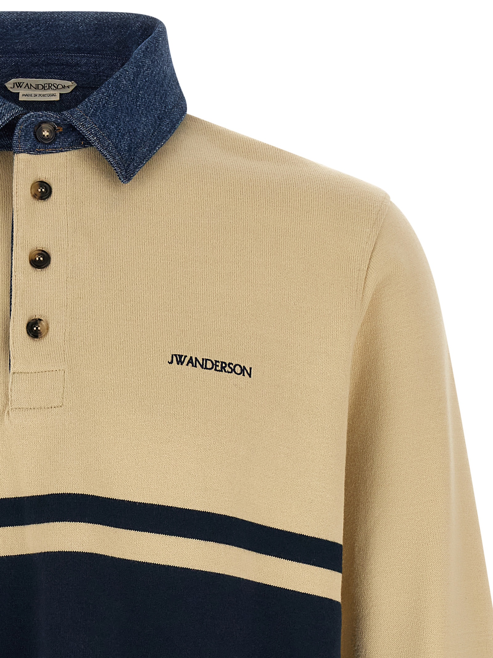 JW Anderson J.w.anderson Contrast Collar Polo Shirt