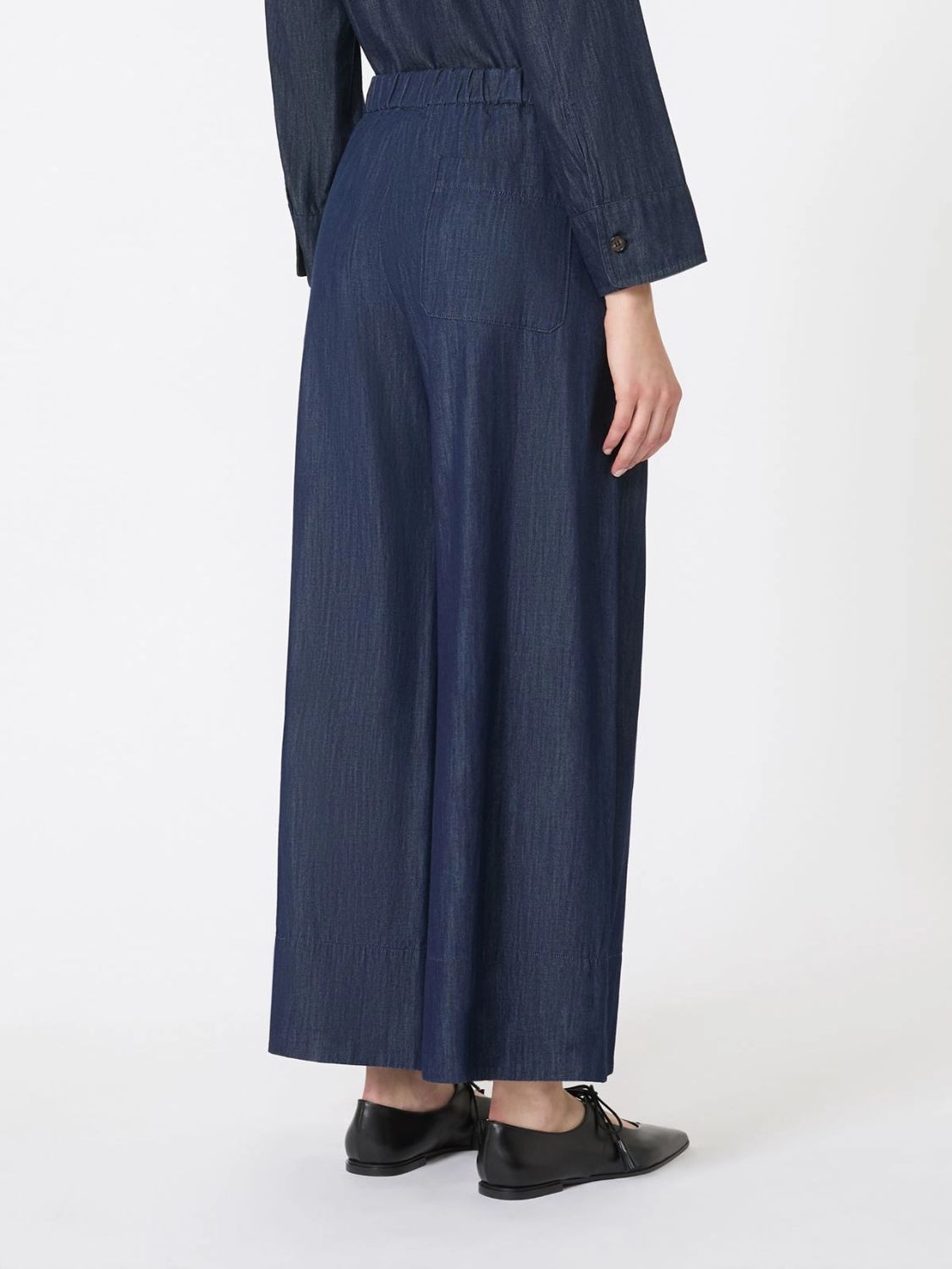 Max Mara Jour Jogging Trousers In Denim