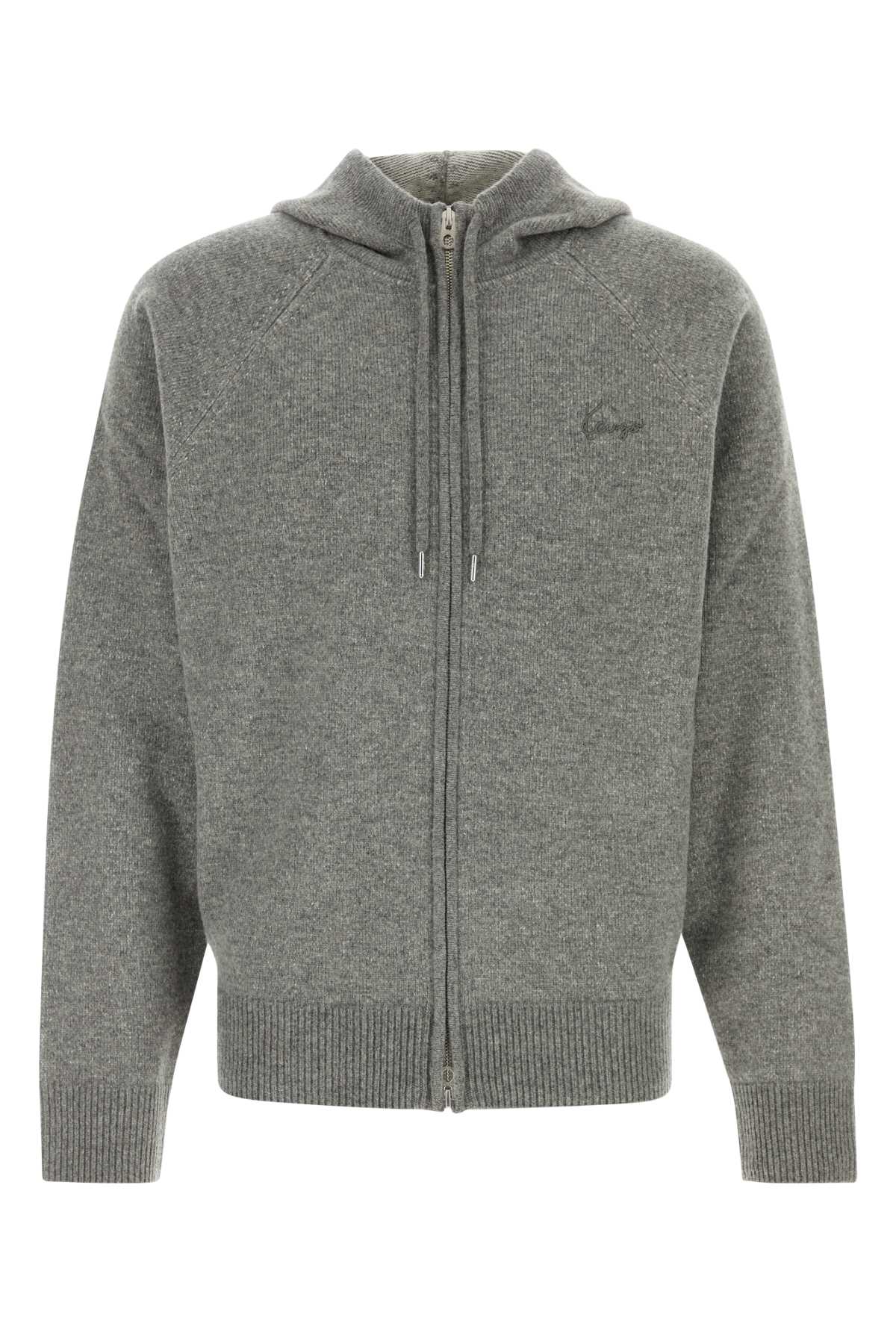 Kenzo Rws Kenzo Signature Zip Up Hoodie