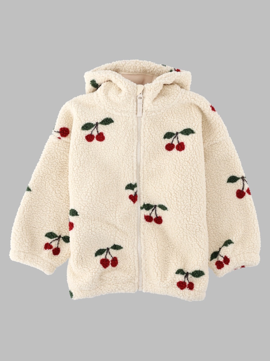 Konges Sløjd Jody Teddy Hoodie Grs