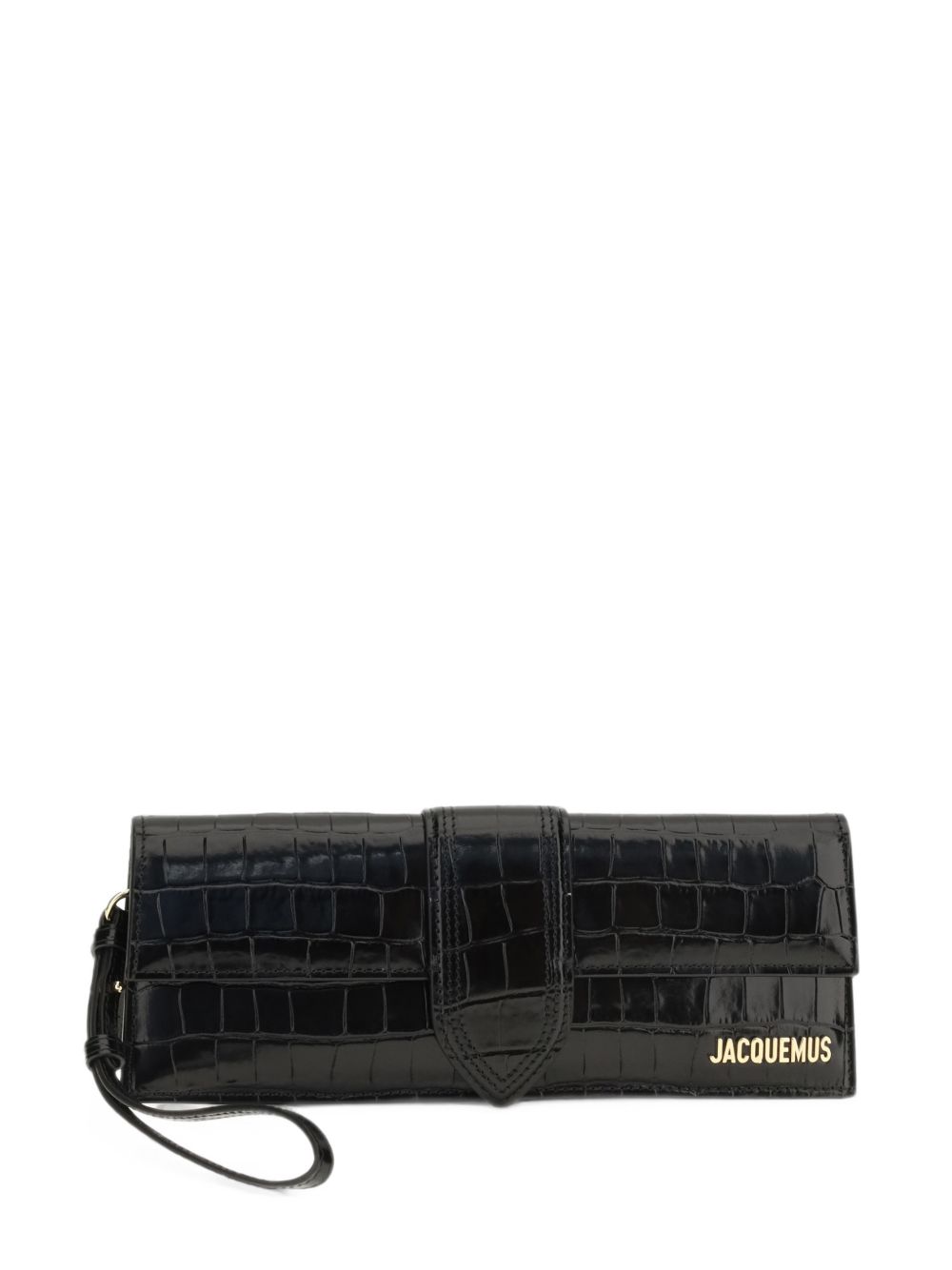 Jacquemus La Pochette Bambino Leather Clutch