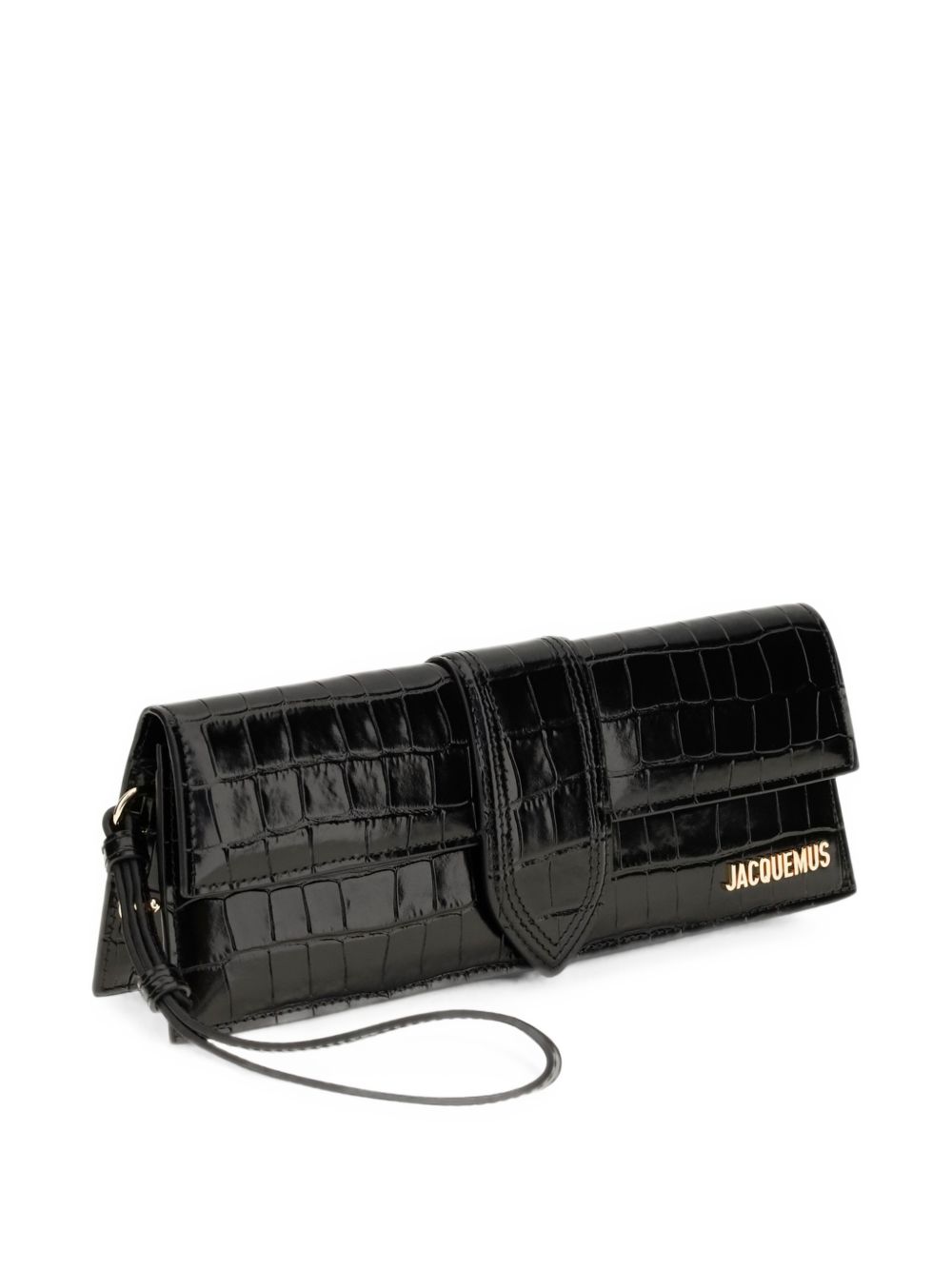 Jacquemus La Pochette Bambino Leather Clutch
