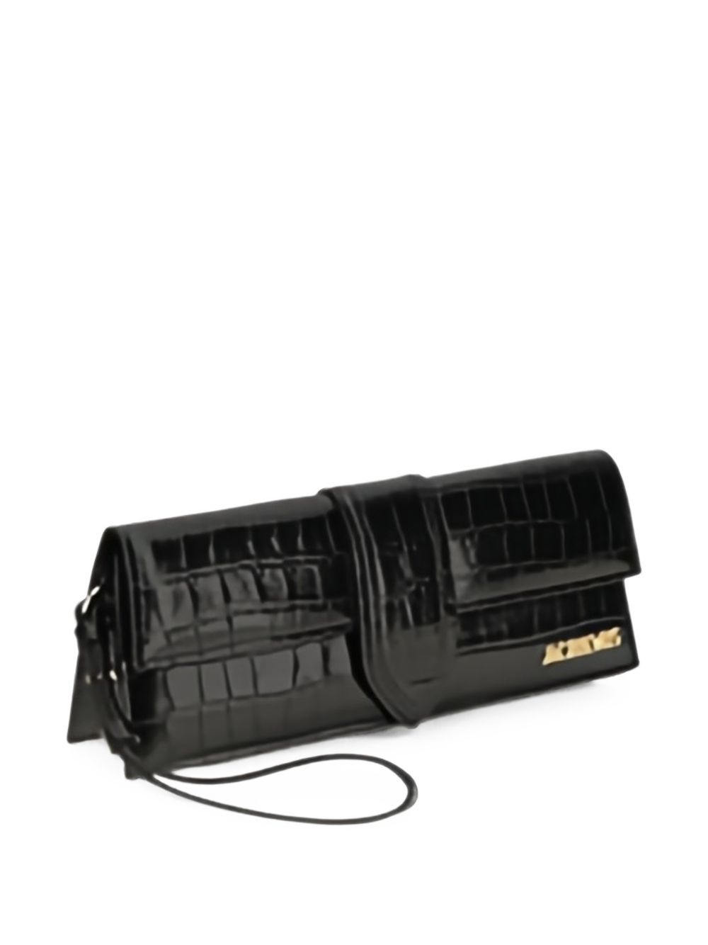 Jacquemus La Pochette Bambino Leather Clutch