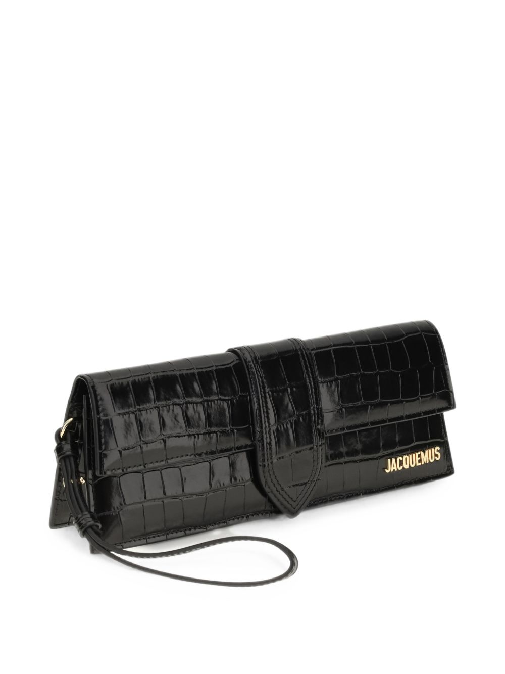Jacquemus La Pochette Bambino Leather Clutch