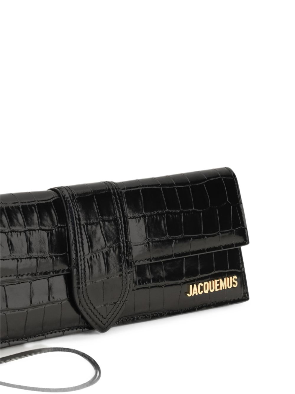 Jacquemus La Pochette Bambino Leather Clutch
