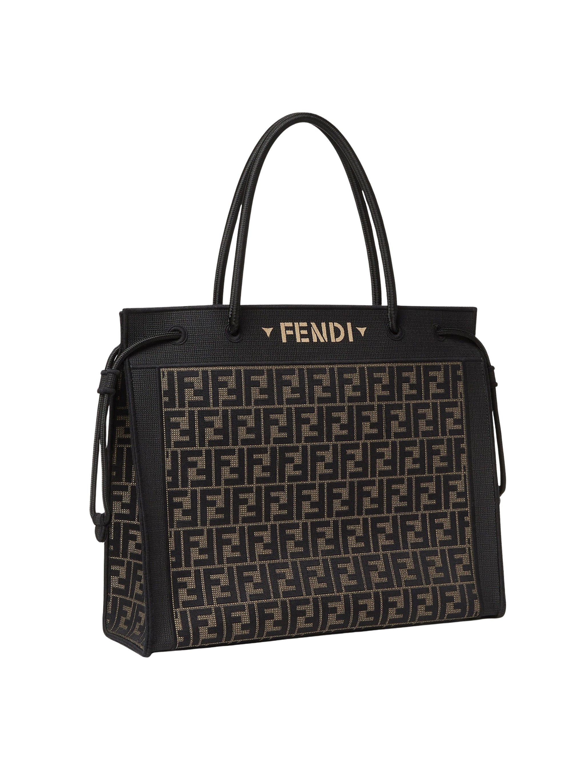 Fendi Large Magic Ff Logo Tote Bag