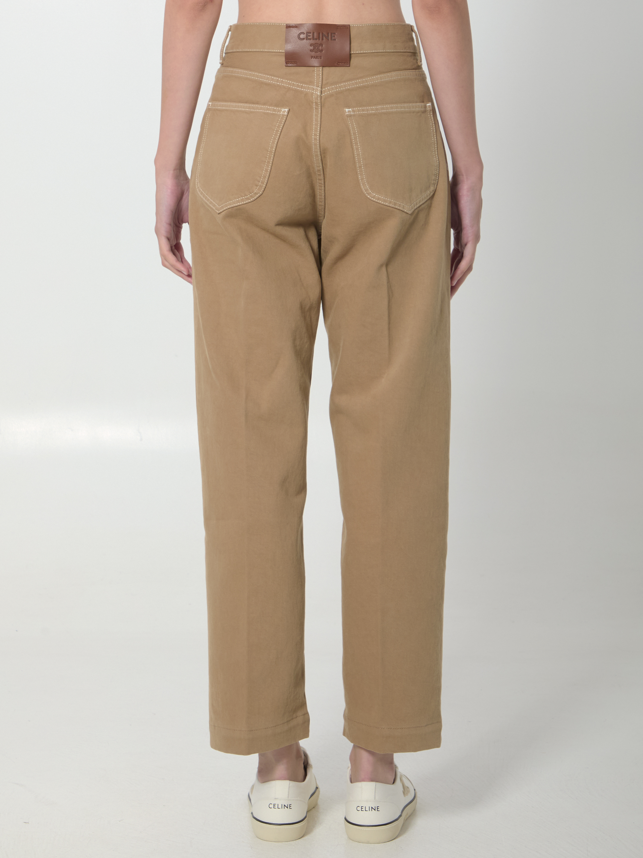 Celine Latte Light Stone Boyfriend 002 Jeans