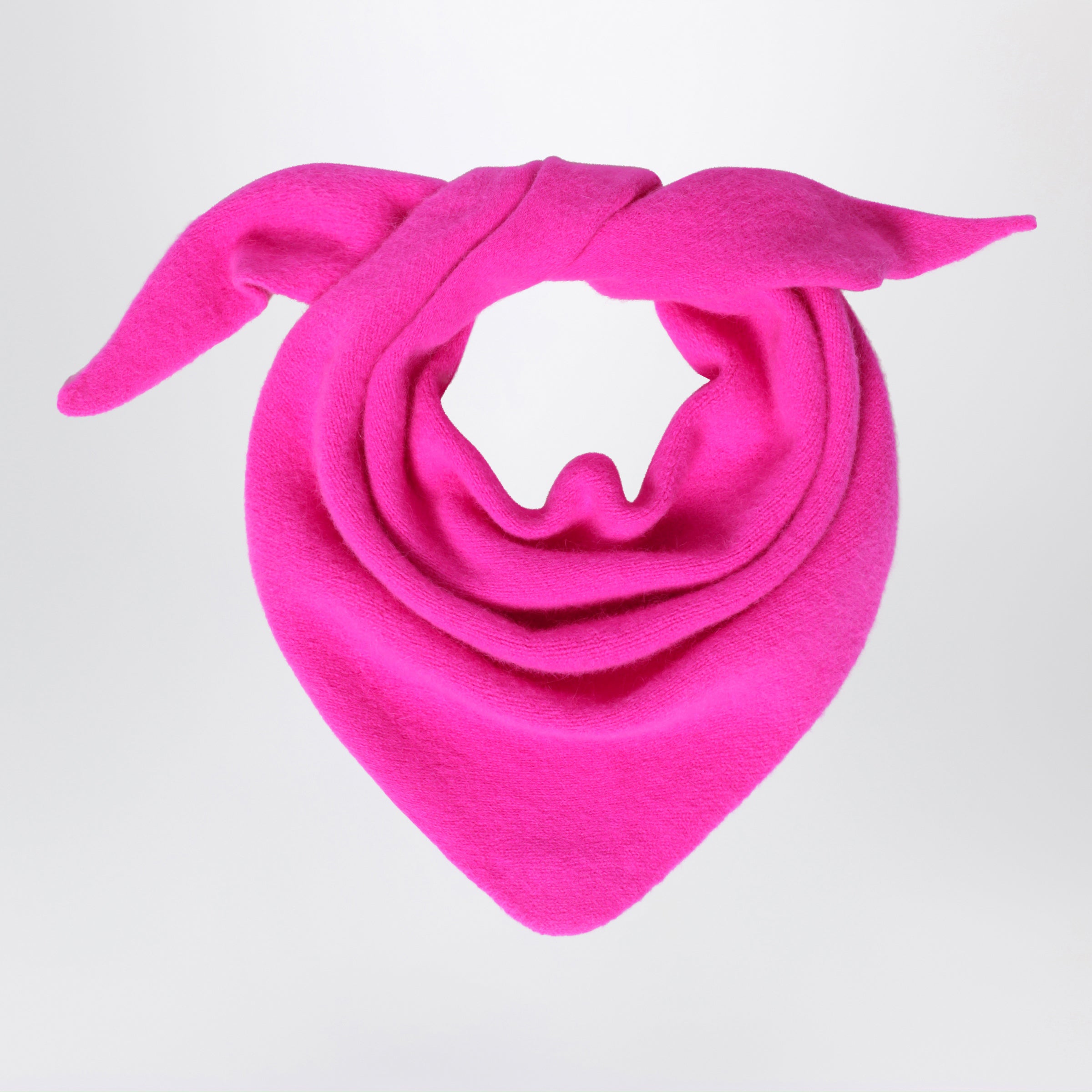 Le Bonnet Bandana In Wool And Caregora In Poppy Pi