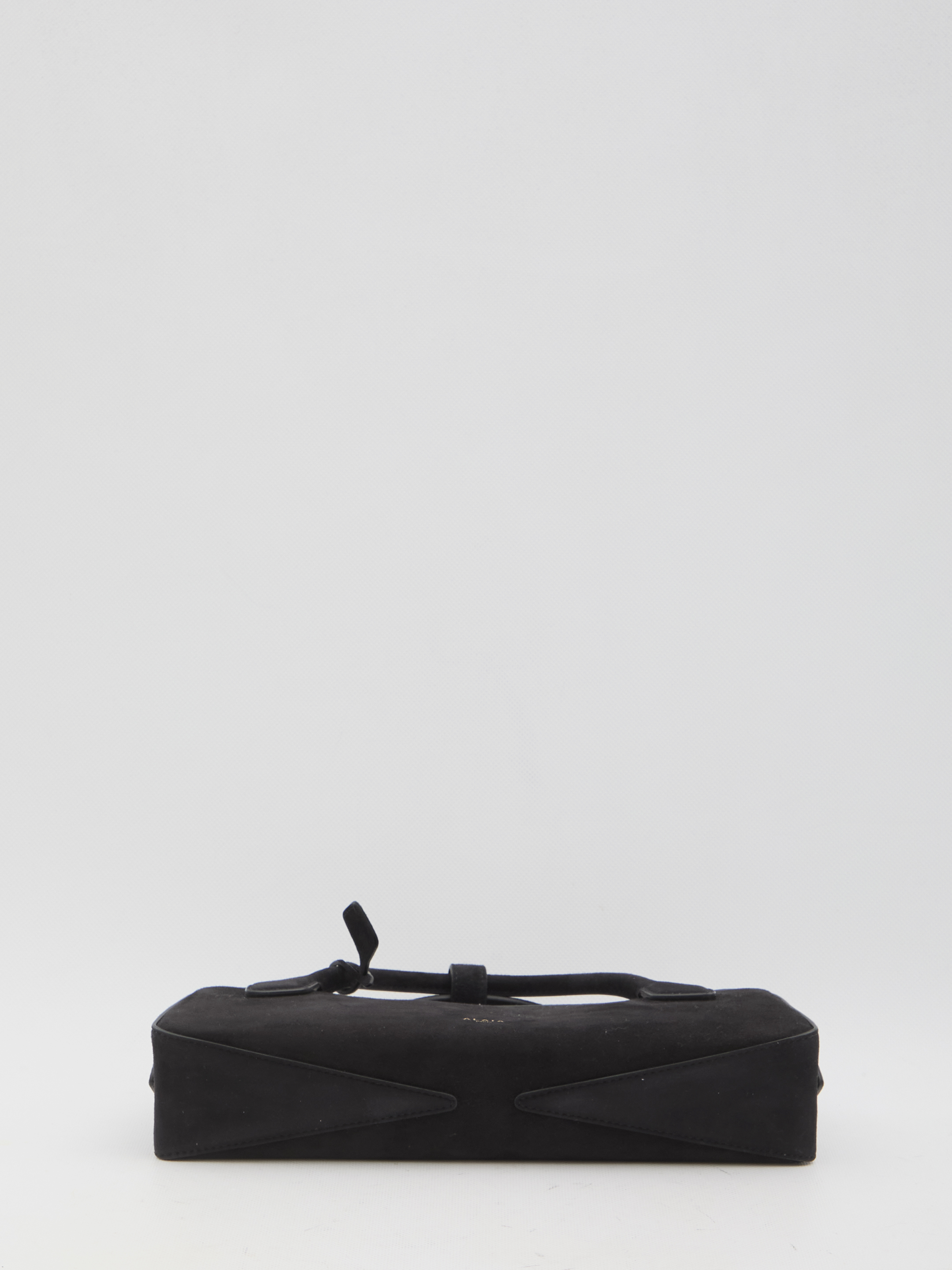 Alaïa Alaia Le Teckel Black Suede Bag
