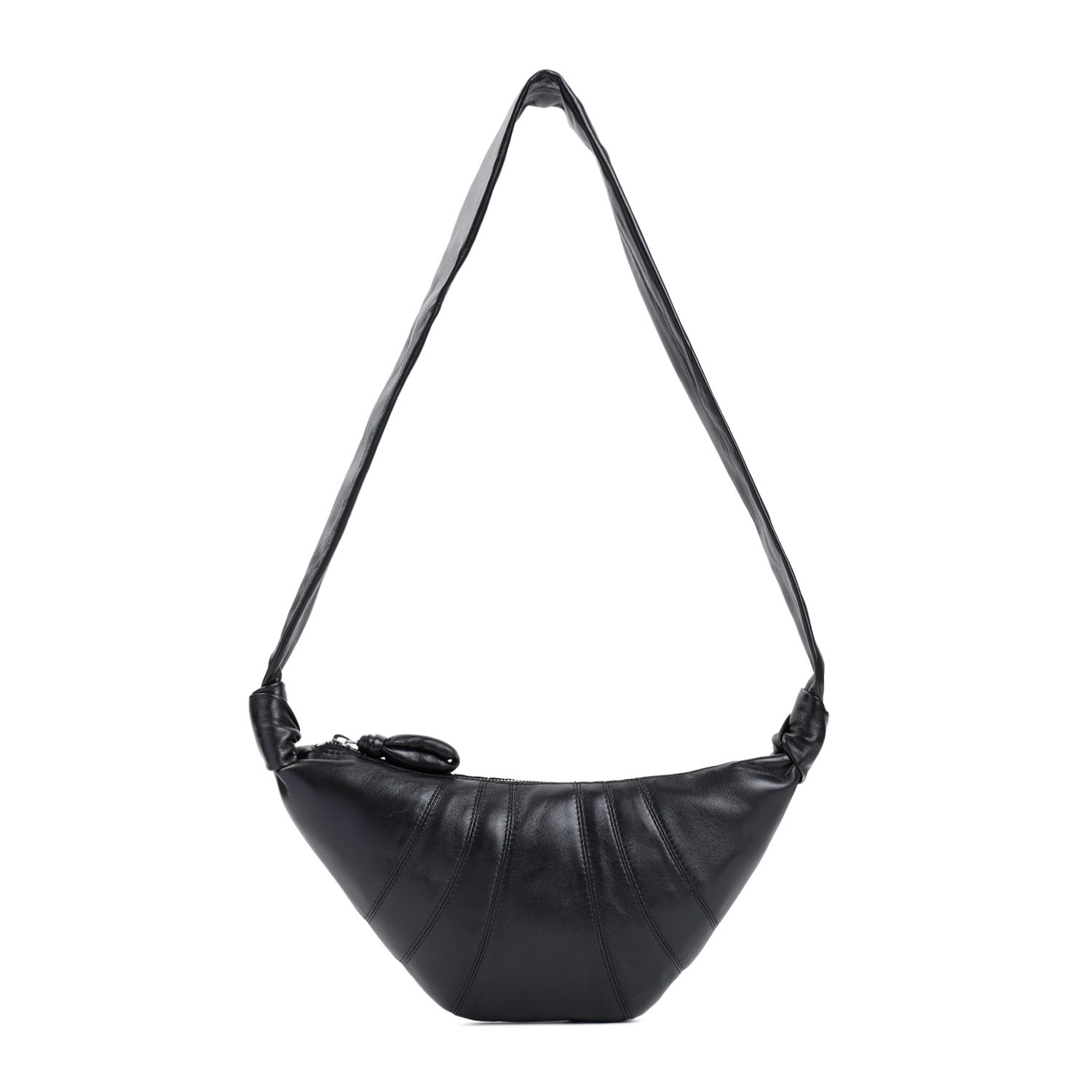 Lemaire Leather Croissant Zip Bag