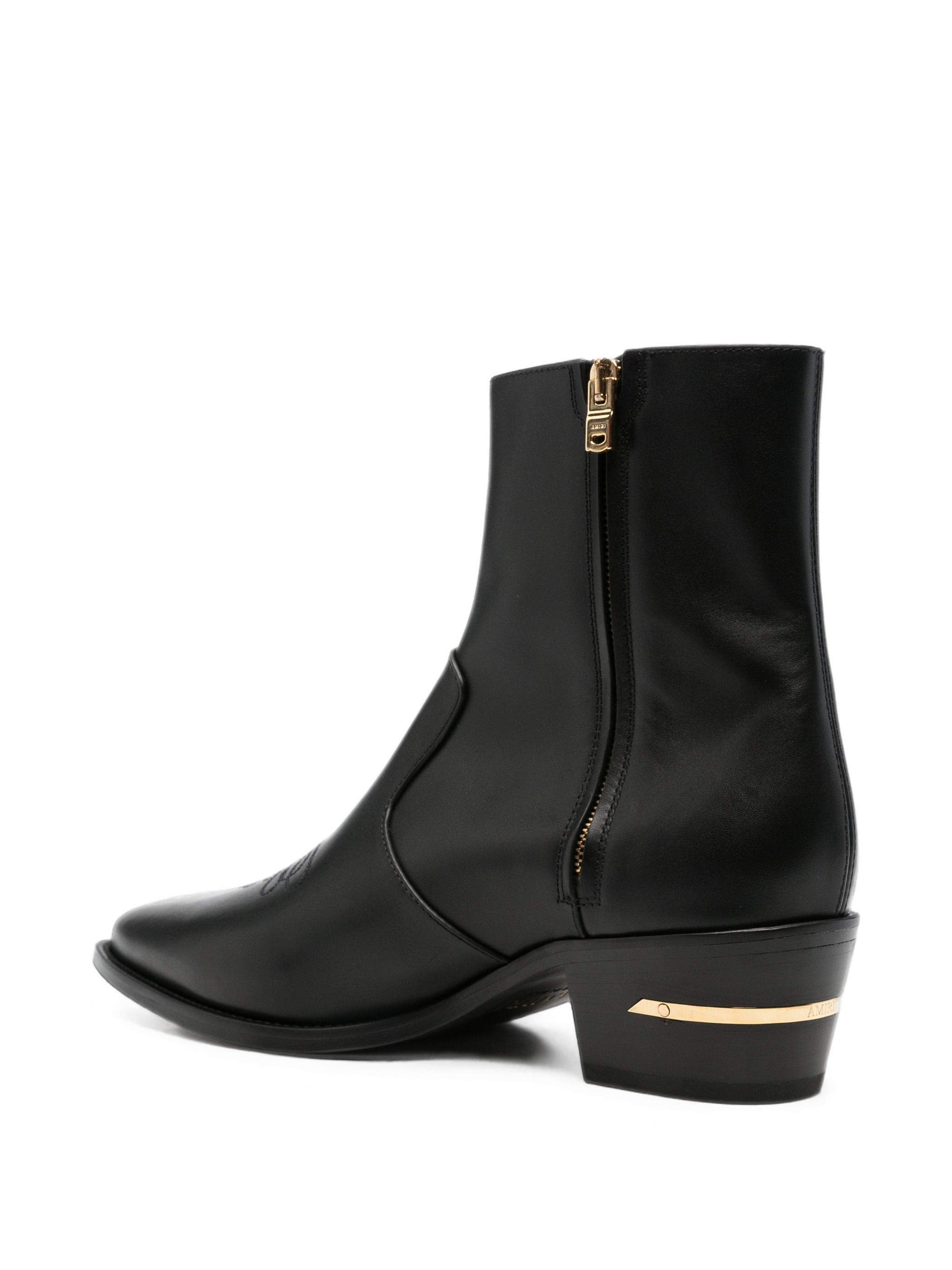 Amiri Leather Ma Pointy Boot