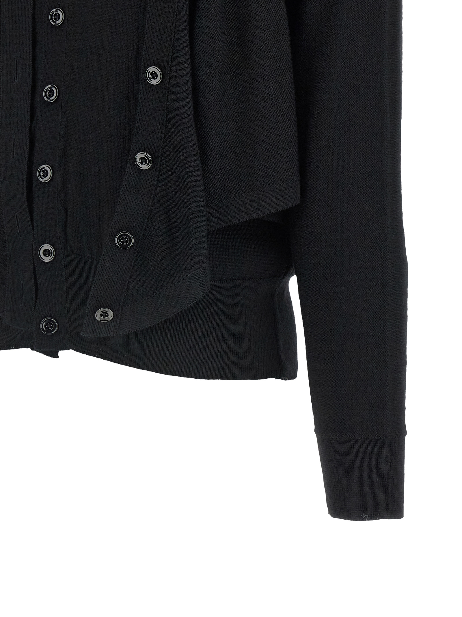 Lemaire Trompe L'oeil Construction Cardigan