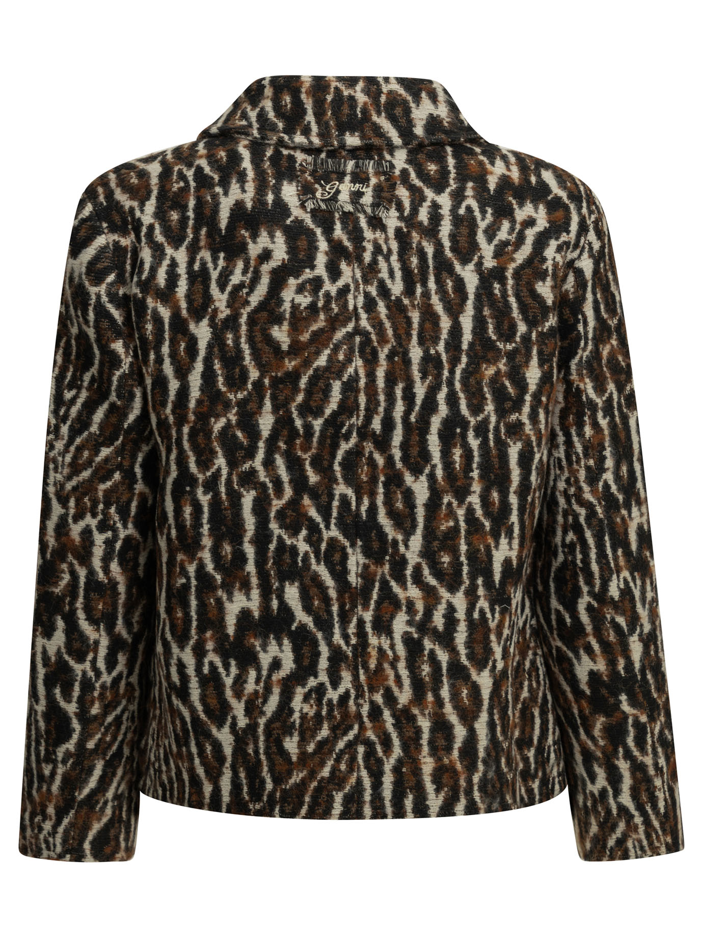 Ganni "Leopard" Blazer