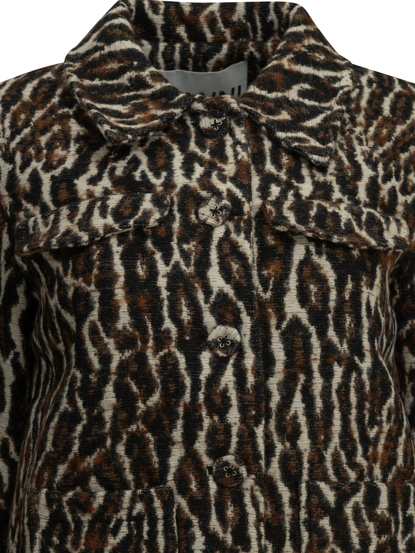 Ganni "Leopard" Blazer