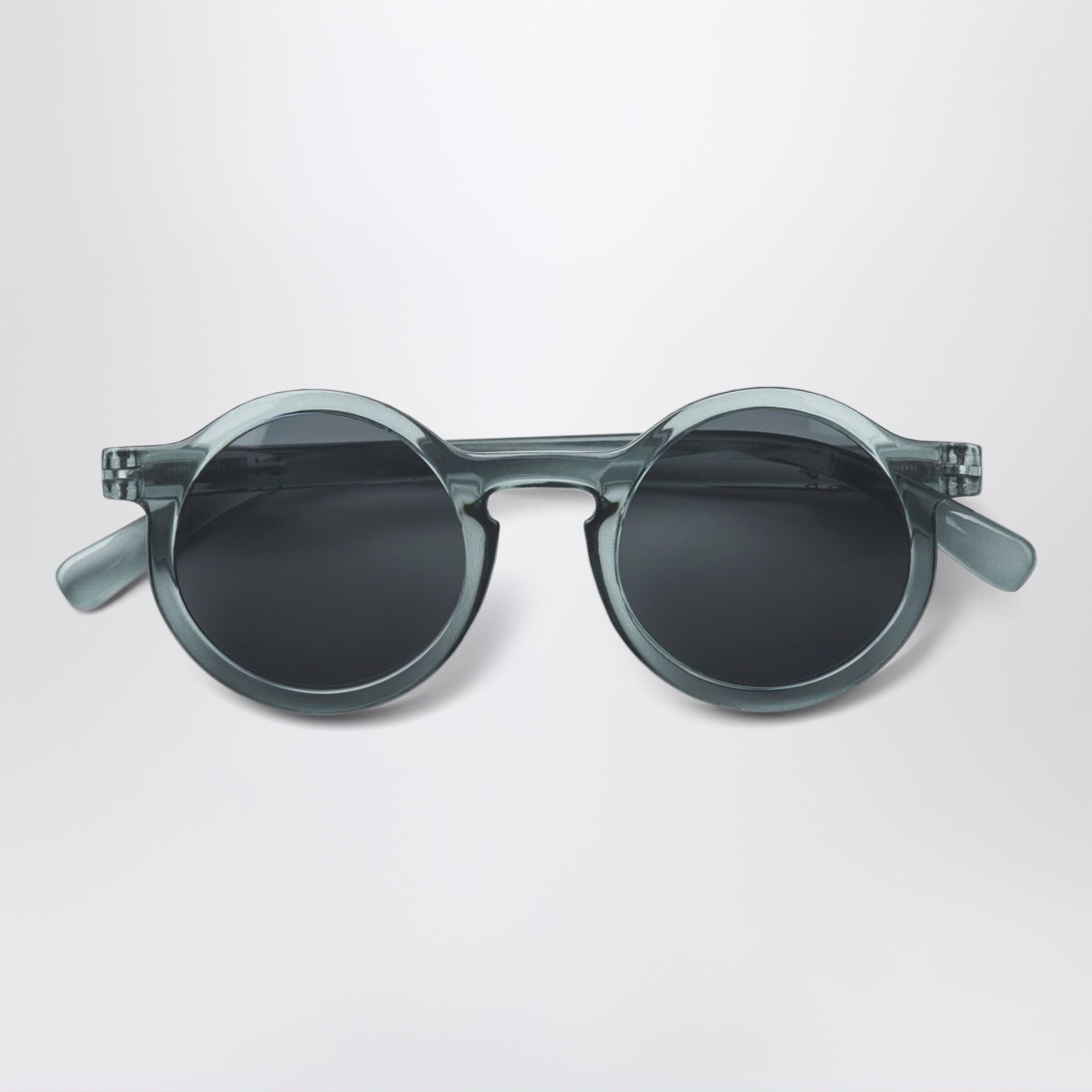 Liewood Blue Transparent Darla Round Sunglasses