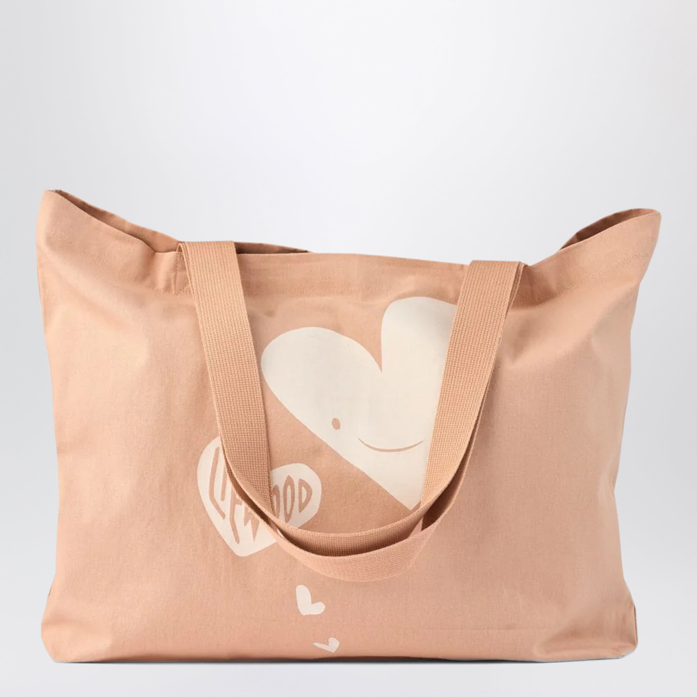 Liewood Large Pink Cotton Tote Bag