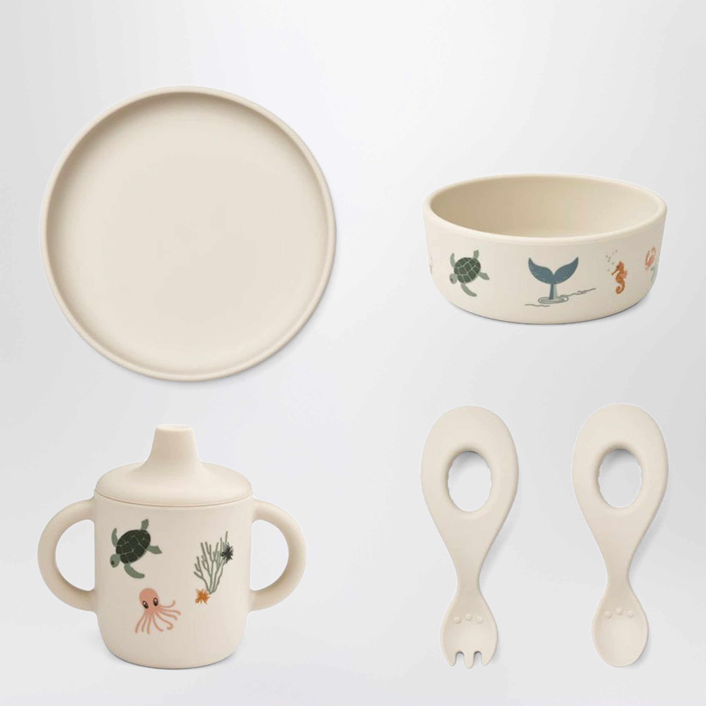 Liewood Ryle Silicone Feeding Set