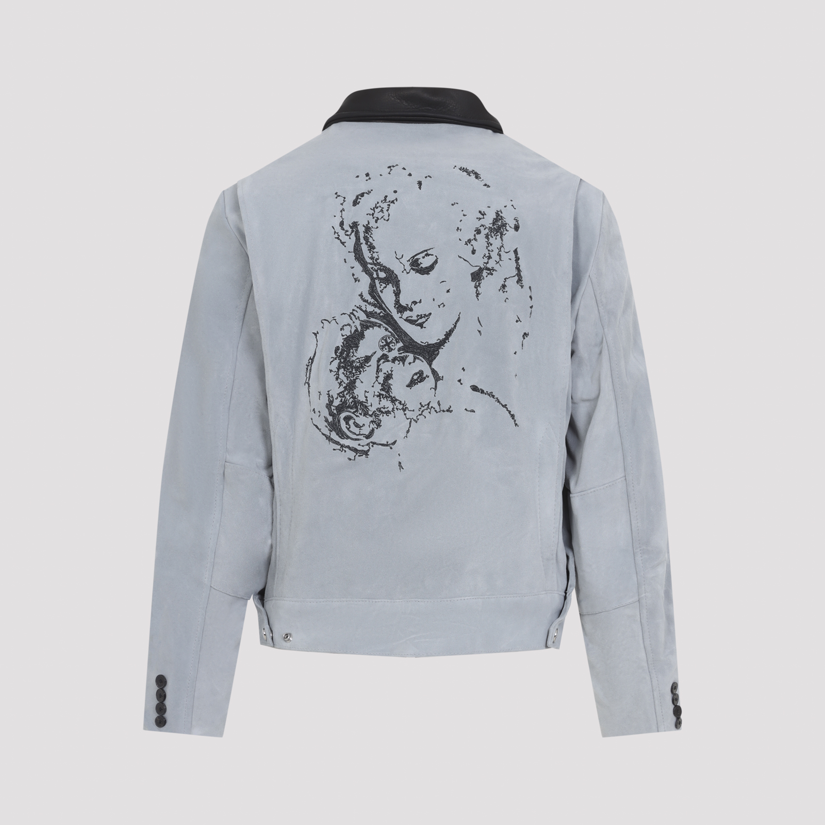 Enfants Riches Deprimes Light Blue Grey Mother Child Jacket