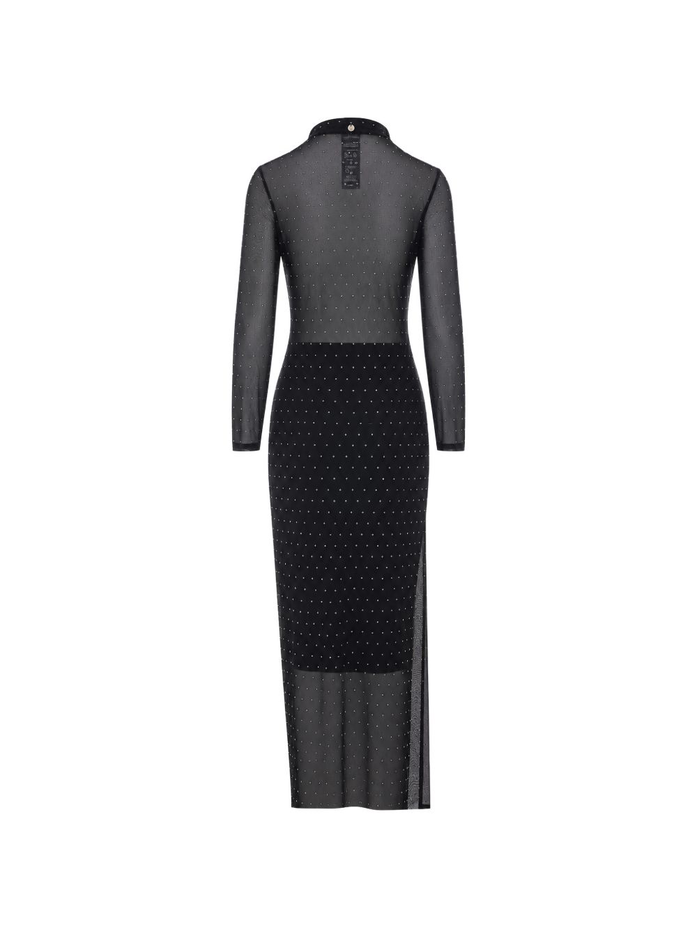 Liu Jo Black Polyester Elastane Dress