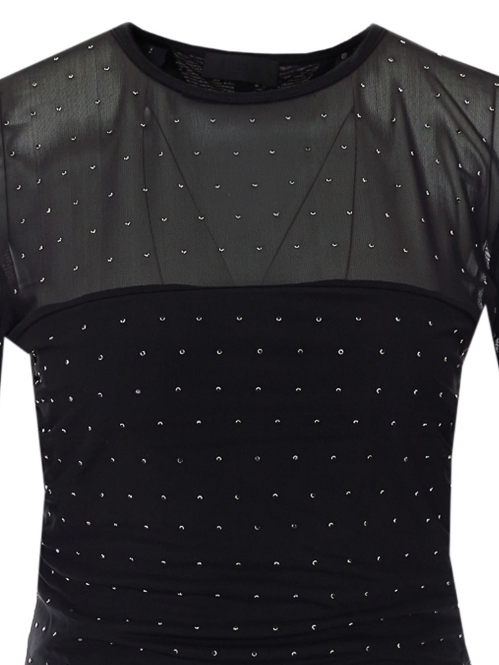 Liu Jo Black Polyester Elastane Dress